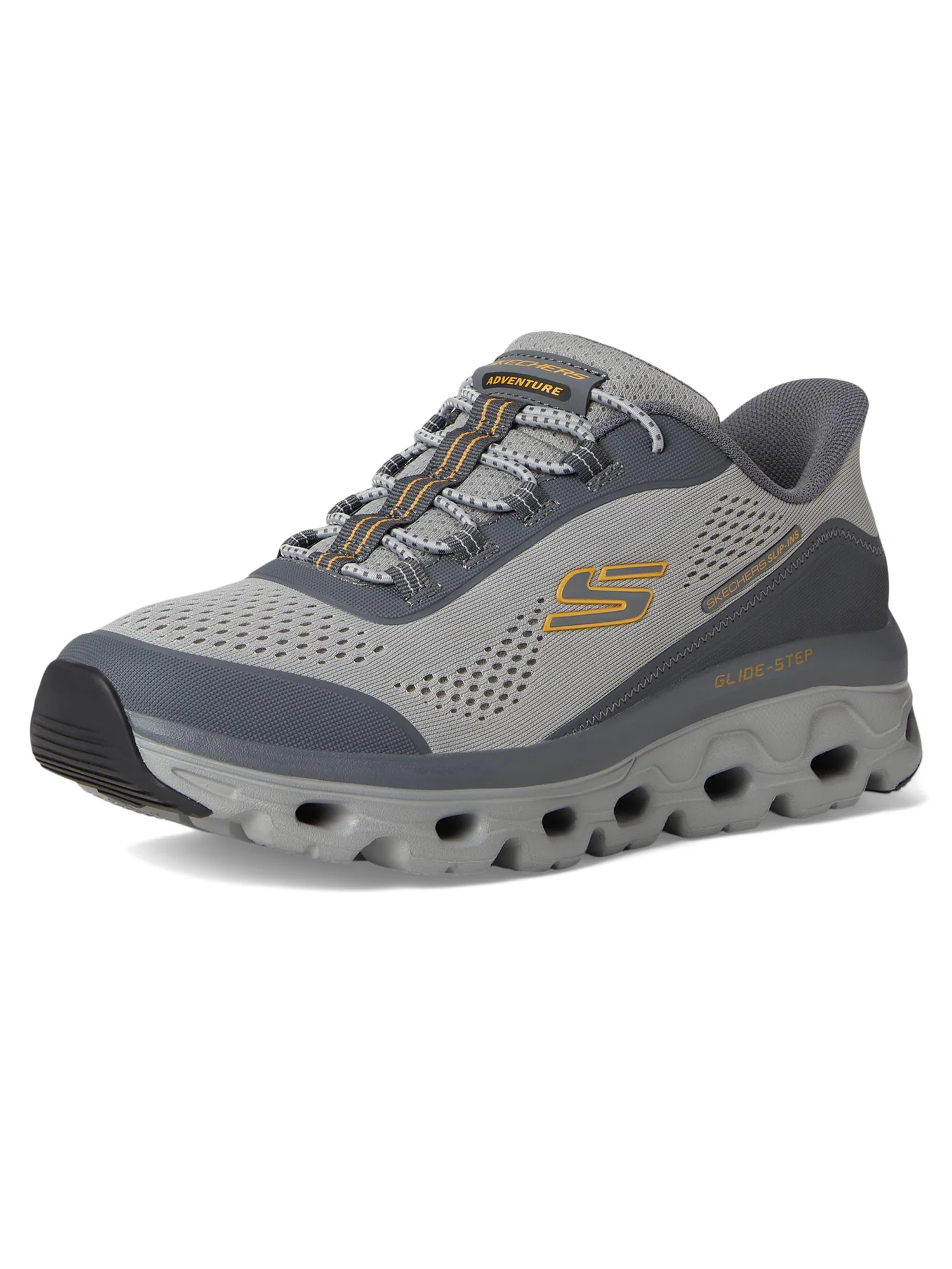 Кроссовки SKECHERS Glide-Step Sole Hands Free Slip-in — изображение 7 из 7, серый