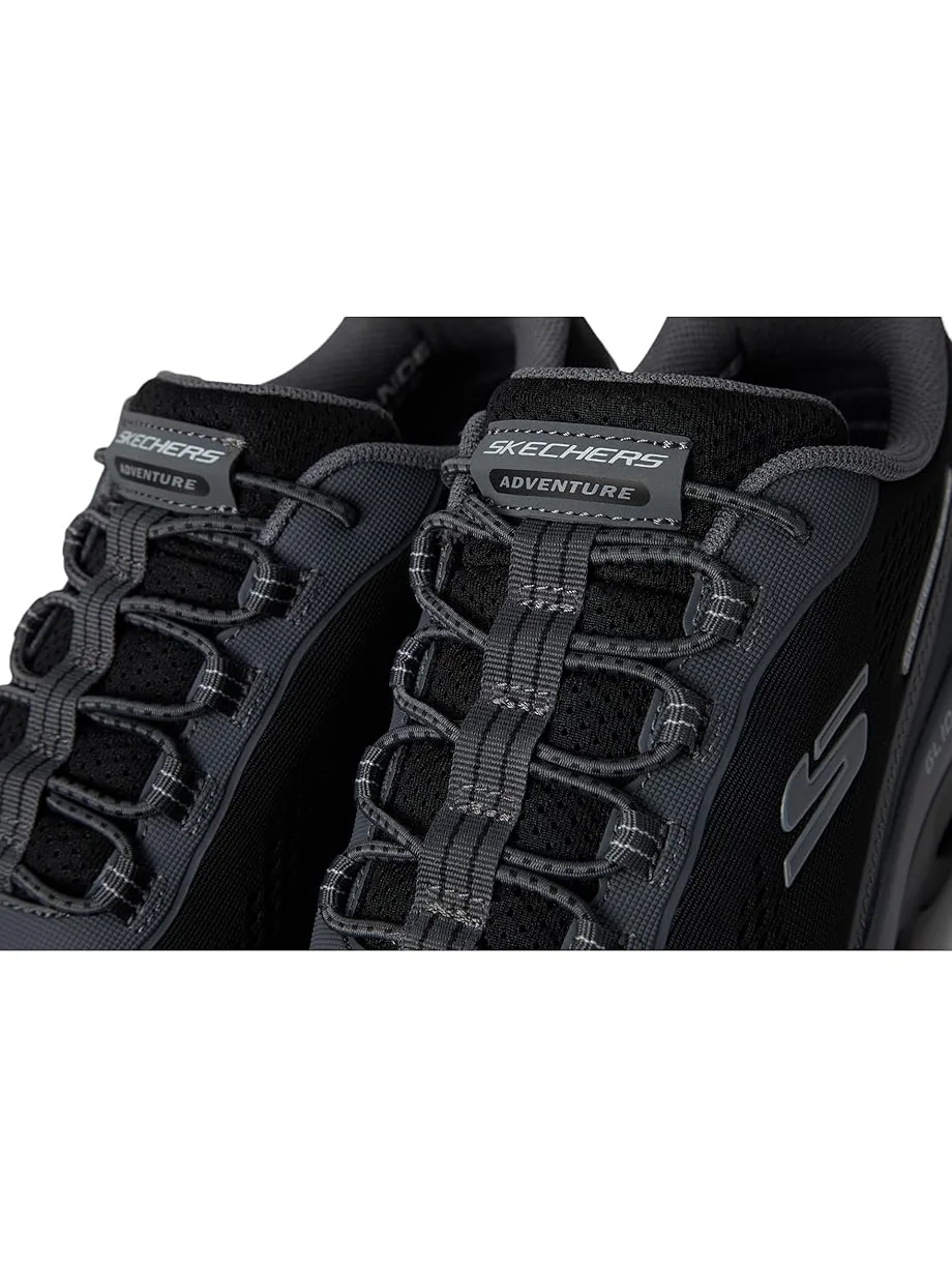 Кроссовки SKECHERS Glide-Step Sole Hands Free Slip-in — изображение 6 из 7, черный/темно-серый