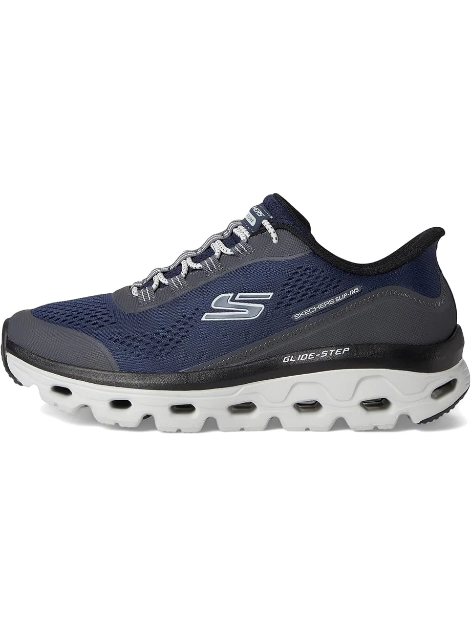 Кроссовки SKECHERS Glide-Step Sole Hands Free Slip-in — изображение 4 из 7, темно-синий