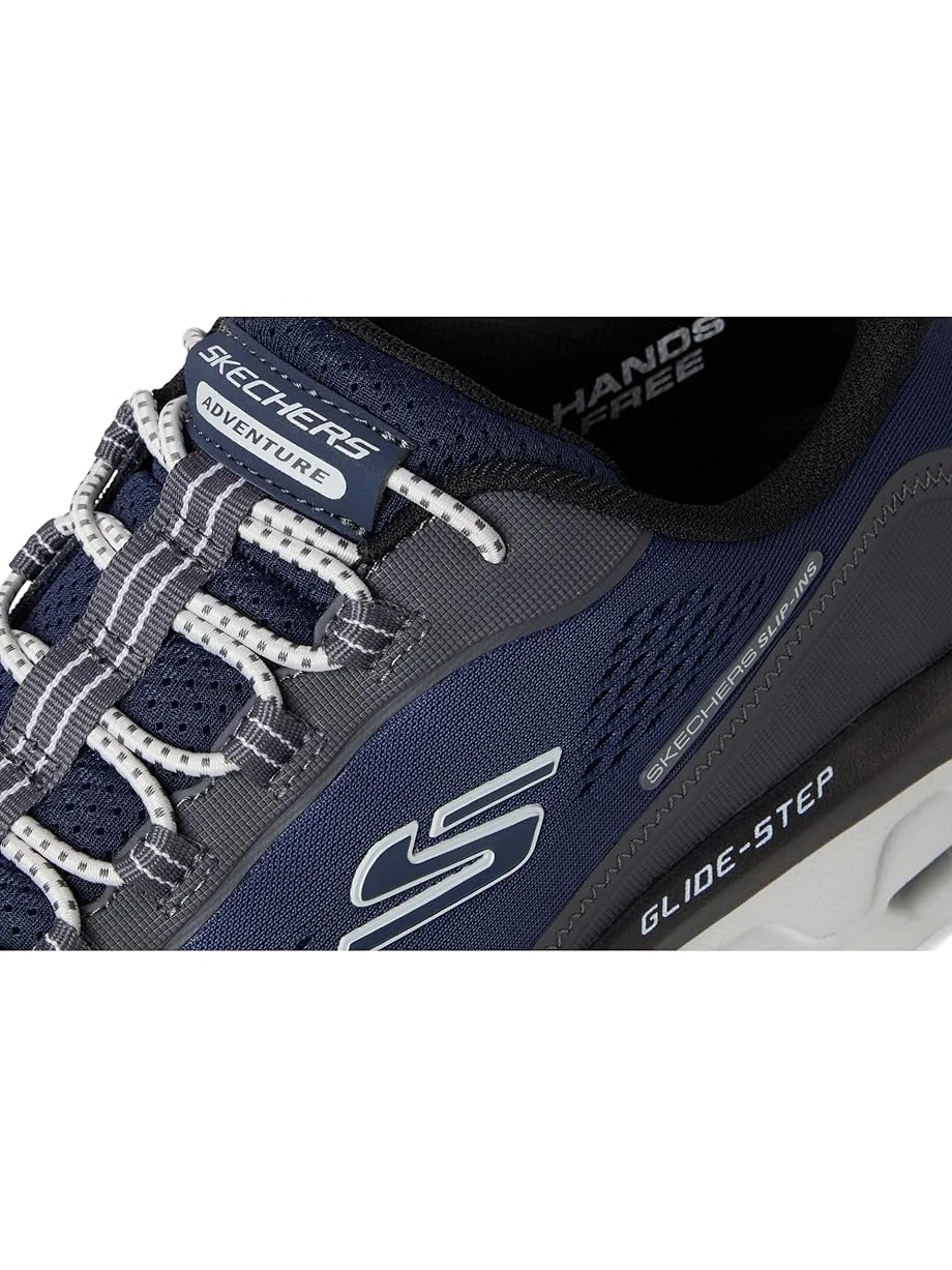 Кроссовки SKECHERS Glide-Step Sole Hands Free Slip-in — изображение 6 из 7, темно-синий