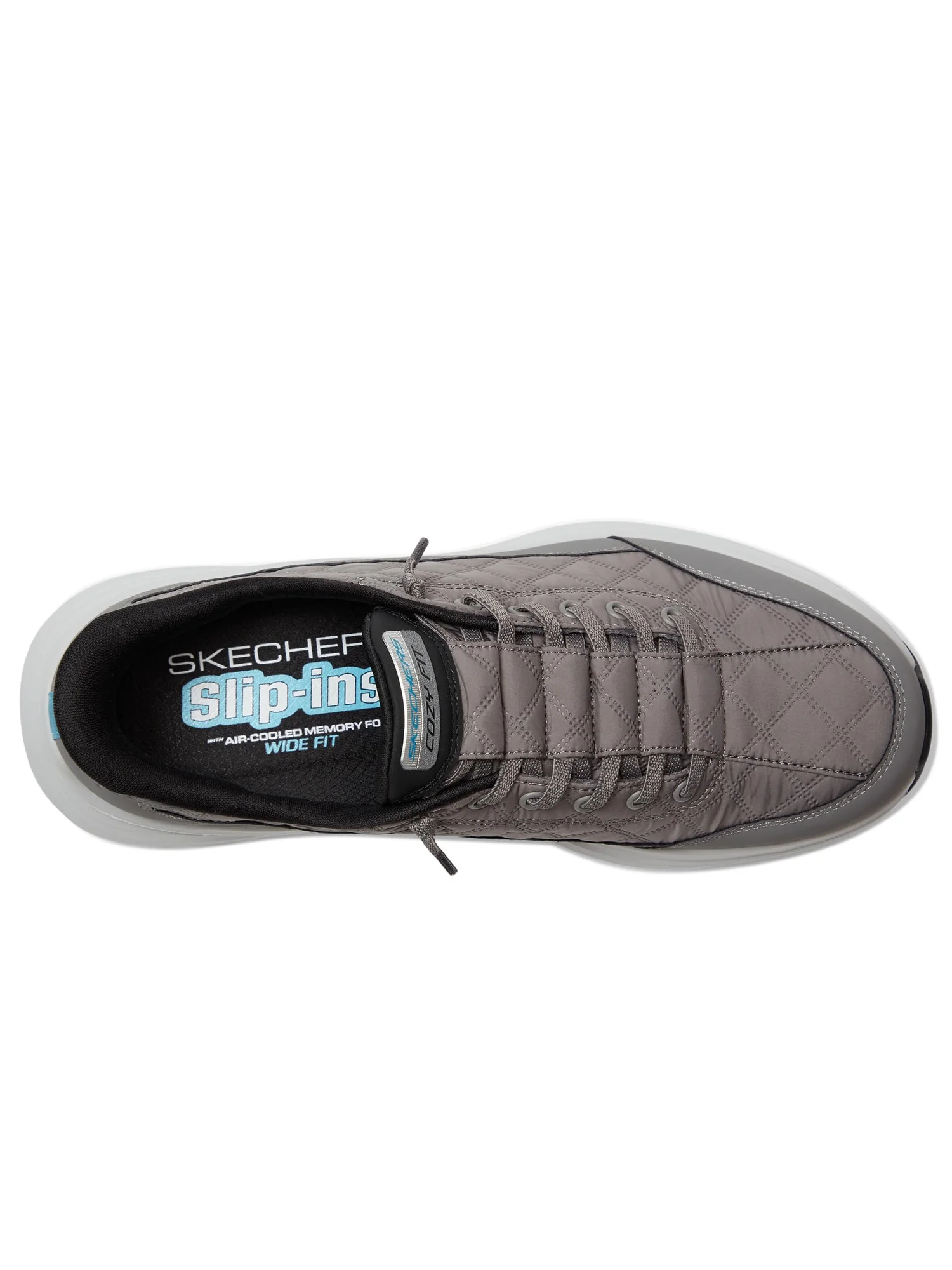 Кроссовки SKECHERS Contour Foam Cozy Fit Hands Free Slip-in — изображение 2 из 7, уголь черный