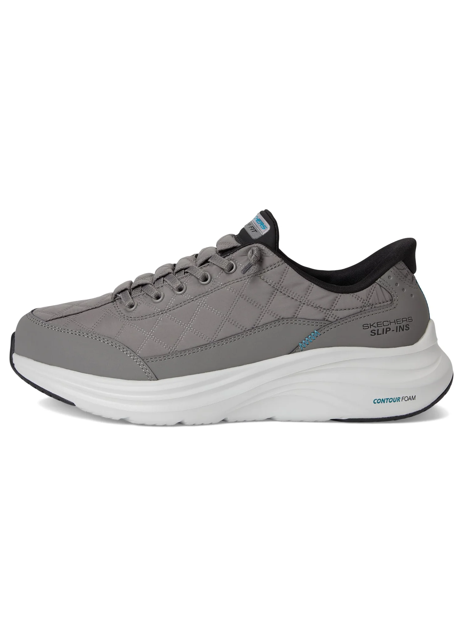 Кроссовки SKECHERS Contour Foam Cozy Fit Hands Free Slip-in — изображение 4 из 7, уголь черный