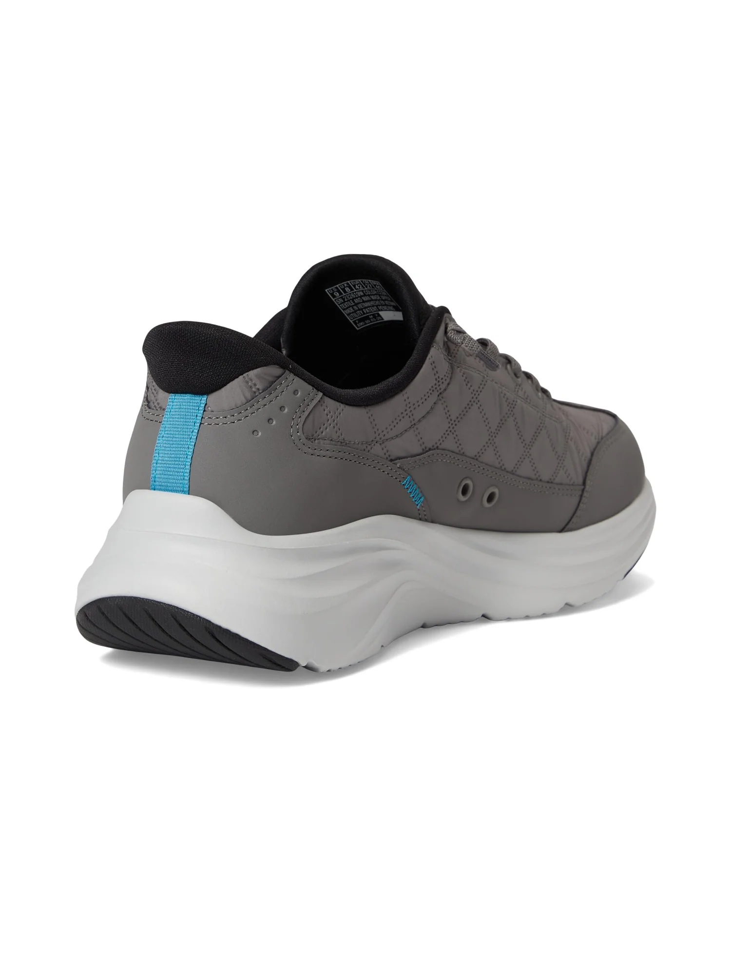 Кроссовки SKECHERS Contour Foam Cozy Fit Hands Free Slip-in — изображение 5 из 7, уголь черный