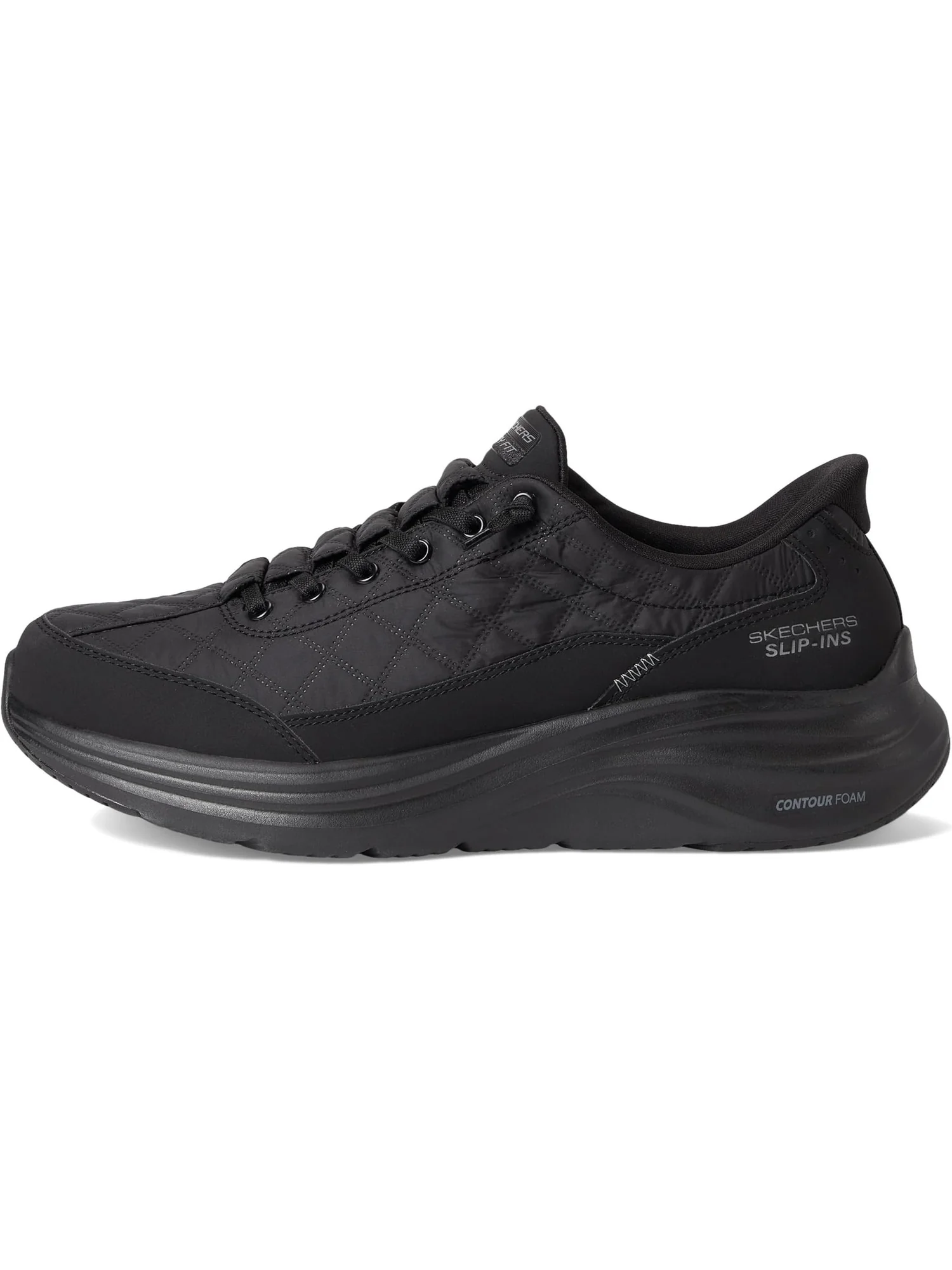 Кроссовки SKECHERS Contour Foam Cozy Fit Hands Free Slip-In — изображение 4 из 7, черный