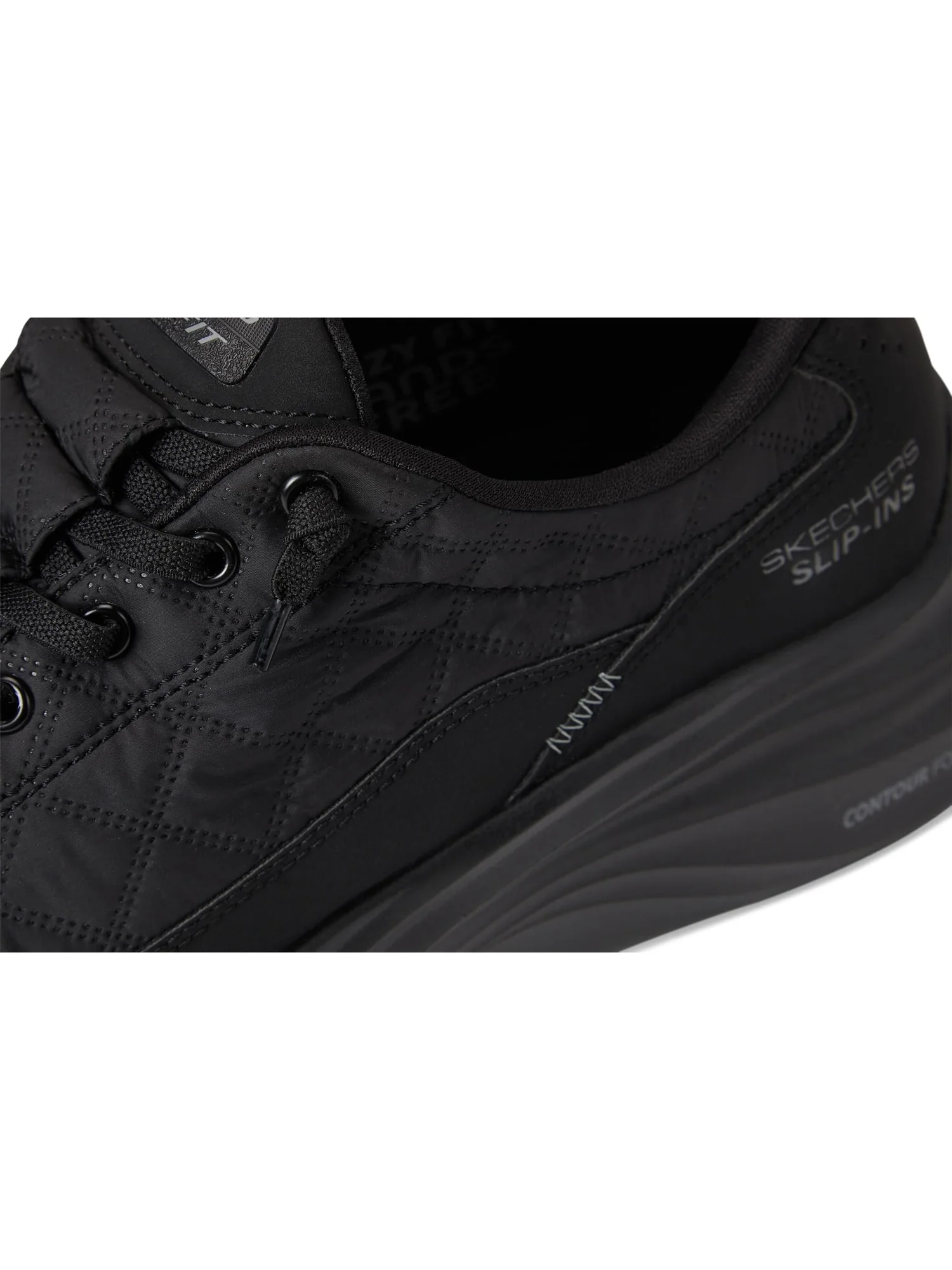 Кроссовки SKECHERS Contour Foam Cozy Fit Hands Free Slip-In — изображение 6 из 7, черный