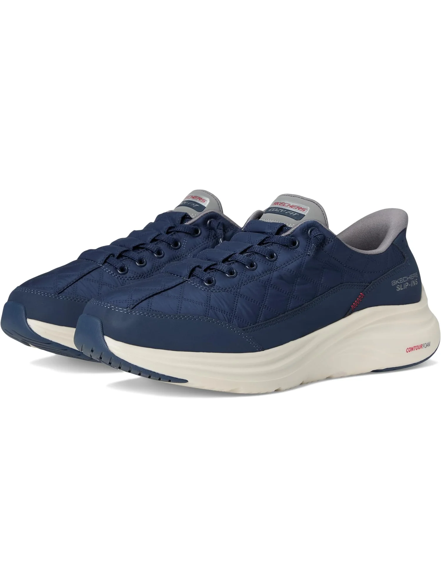 Кроссовки SKECHERS Men's Contour Foam Cozy Fit Hands Free Slip-In