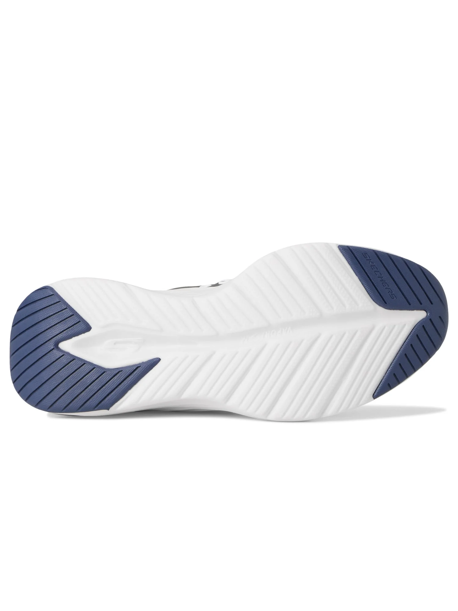Туфли SKECHERS Contour Foam Cozy Fit Hands Free Slip-in — изображение 3 из 7, белый/темно-синий