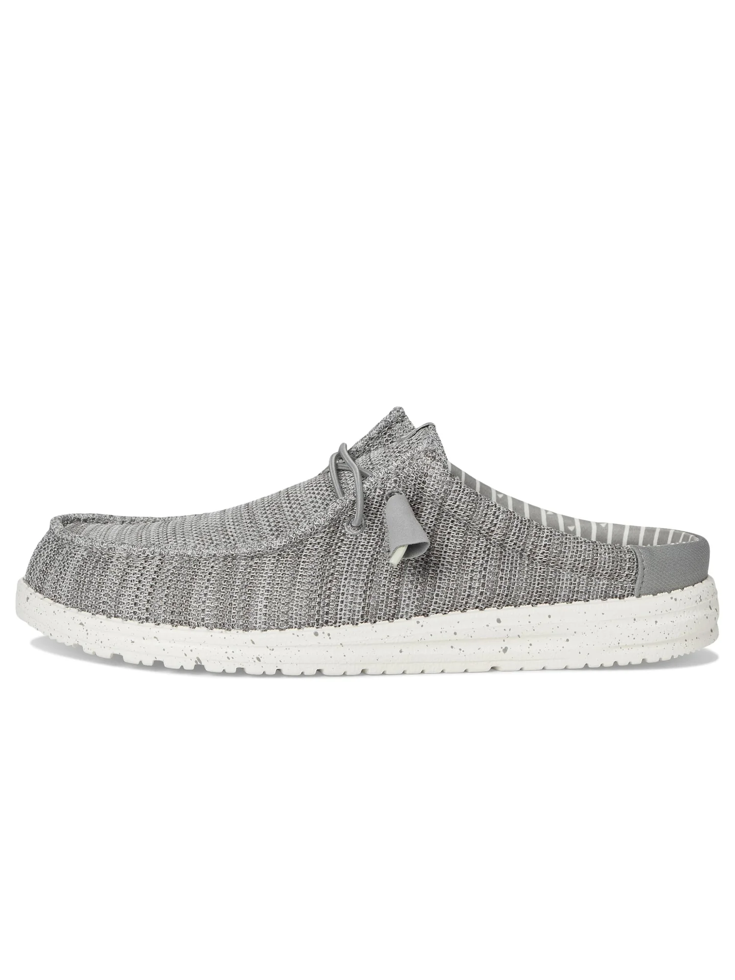 Кроссовки Hey Dude Wally Slip Stretch Sox — изображение 4 из 7, серый