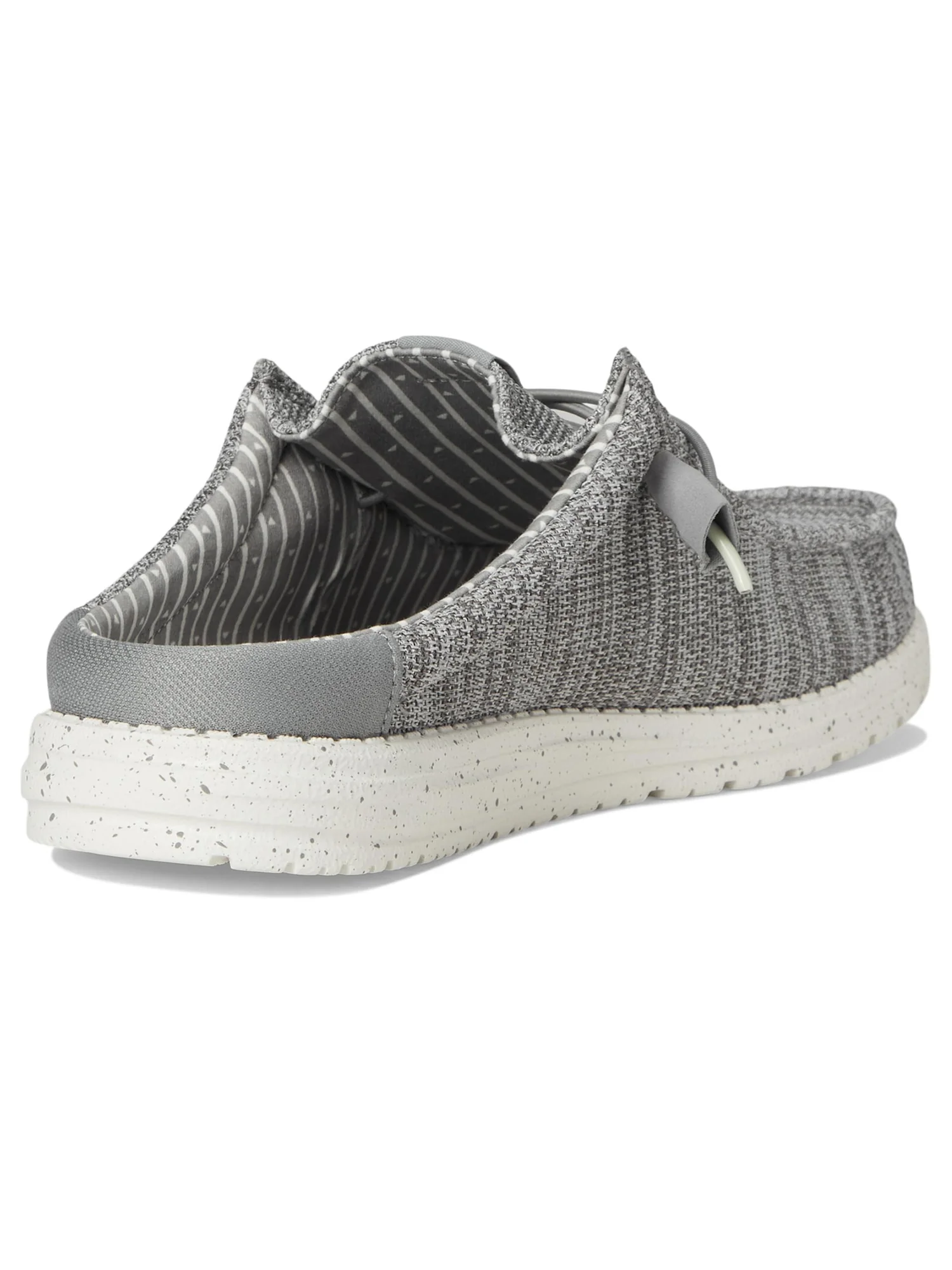Кроссовки Hey Dude Wally Slip Stretch Sox — изображение 5 из 7, серый