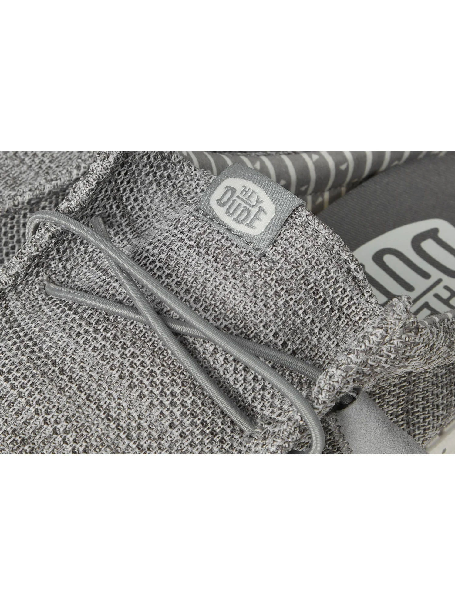 Кроссовки Hey Dude Wally Slip Stretch Sox — изображение 6 из 7, серый