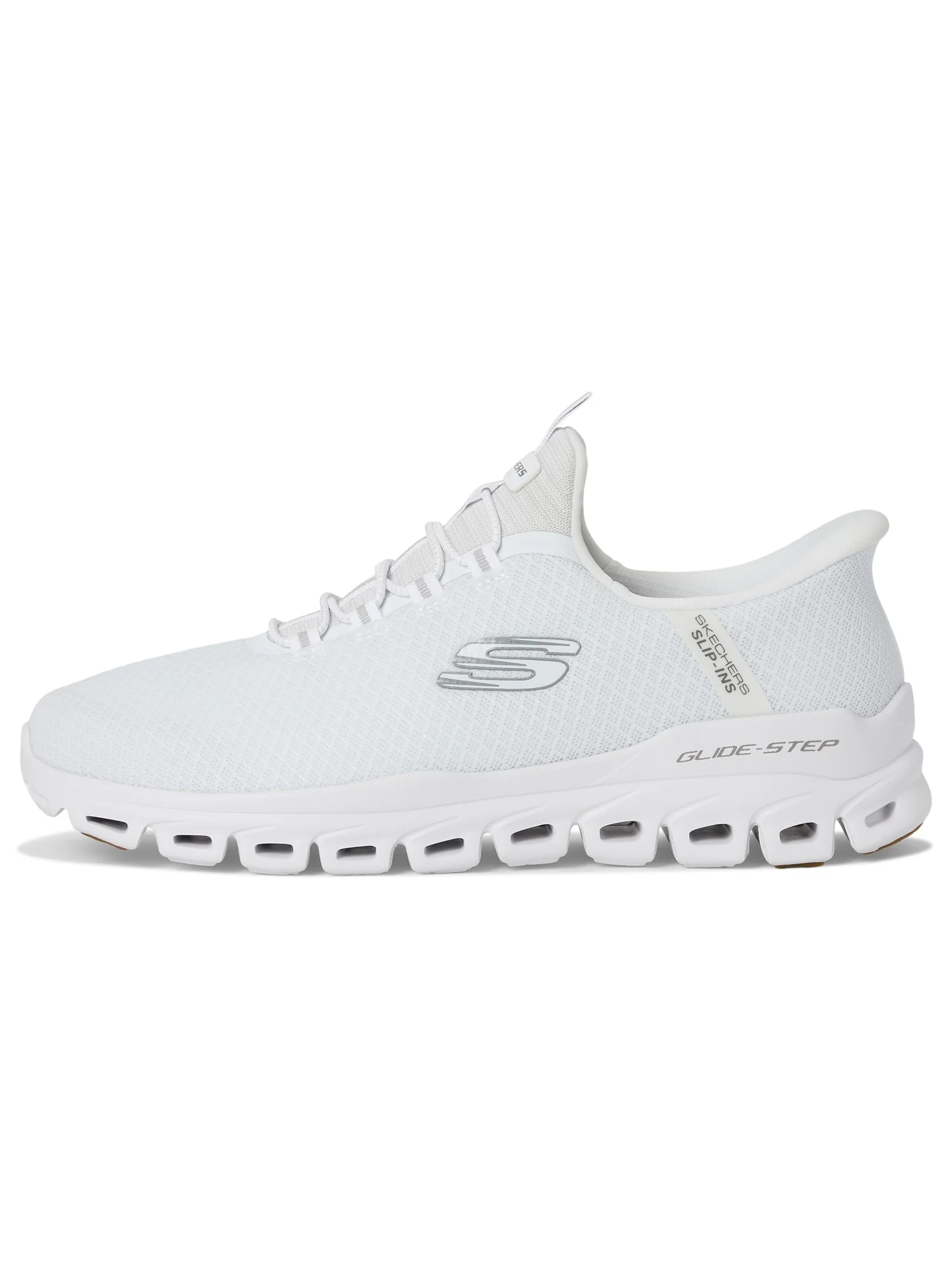 Кроссовки SKECHERS Glide-Step Noxus Hands Free Slip-in — изображение 4 из 7, белый
