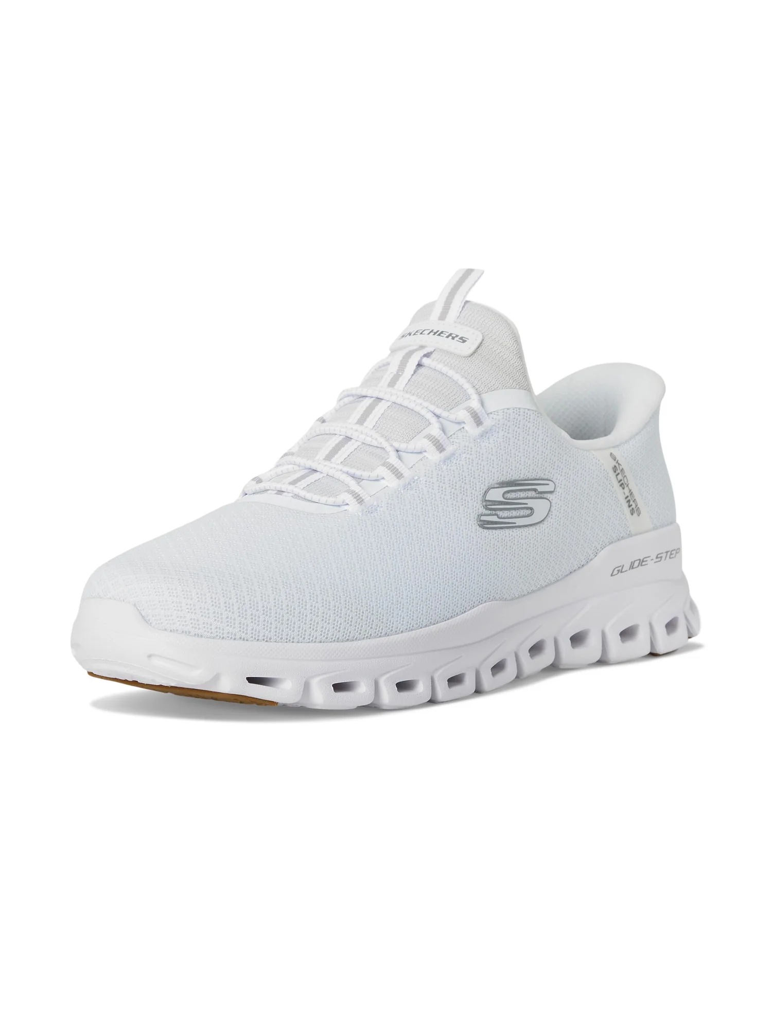 Кроссовки SKECHERS Glide-Step Noxus Hands Free Slip-in — изображение 7 из 7, белый