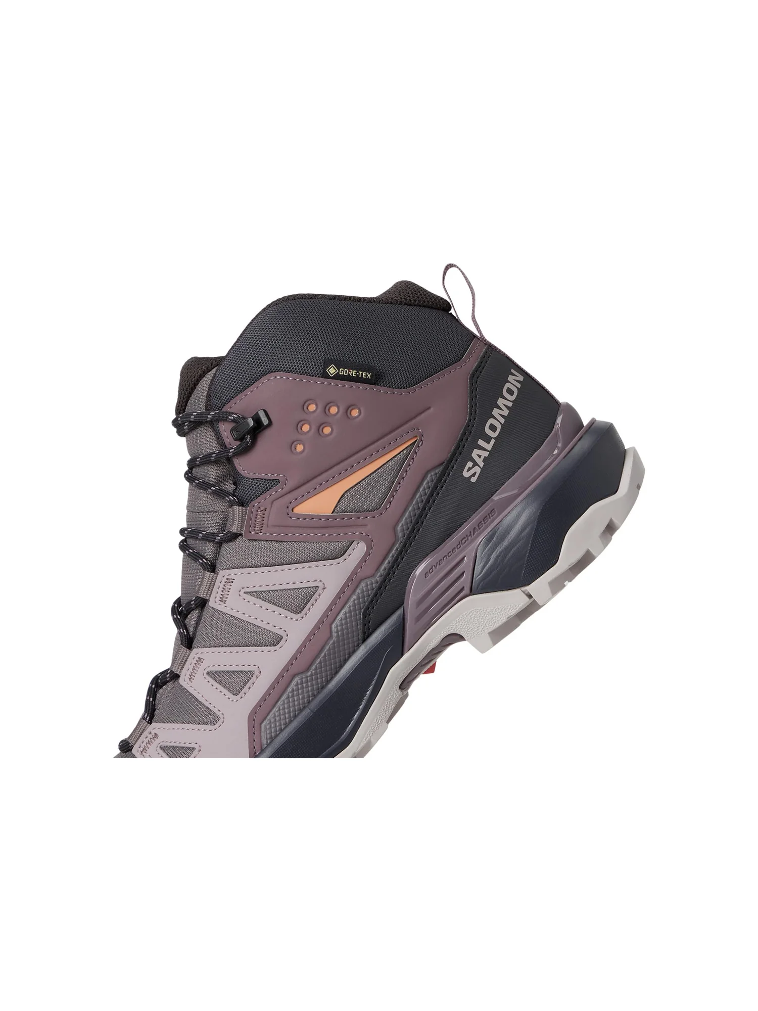 Кроссовки женские Salomon X Ultra 360 Mid GTX комбинированные — изображение 6 из 7, мультиколор