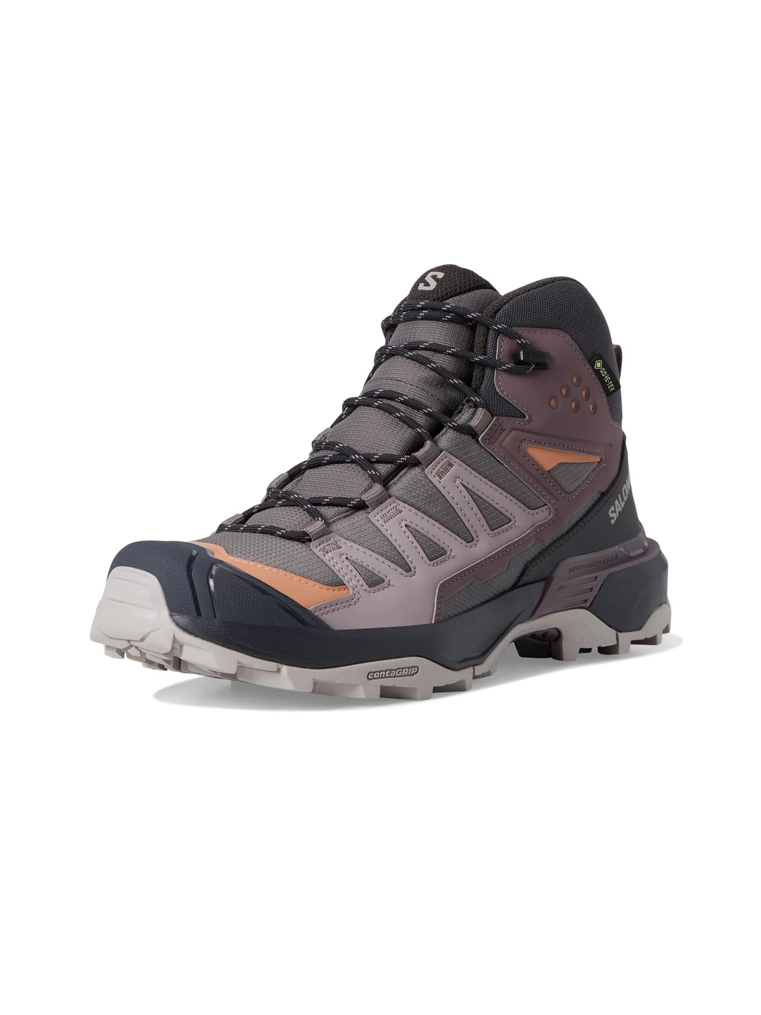 Кроссовки женские Salomon X Ultra 360 Mid GTX комбинированные — изображение 7 из 7, мультиколор