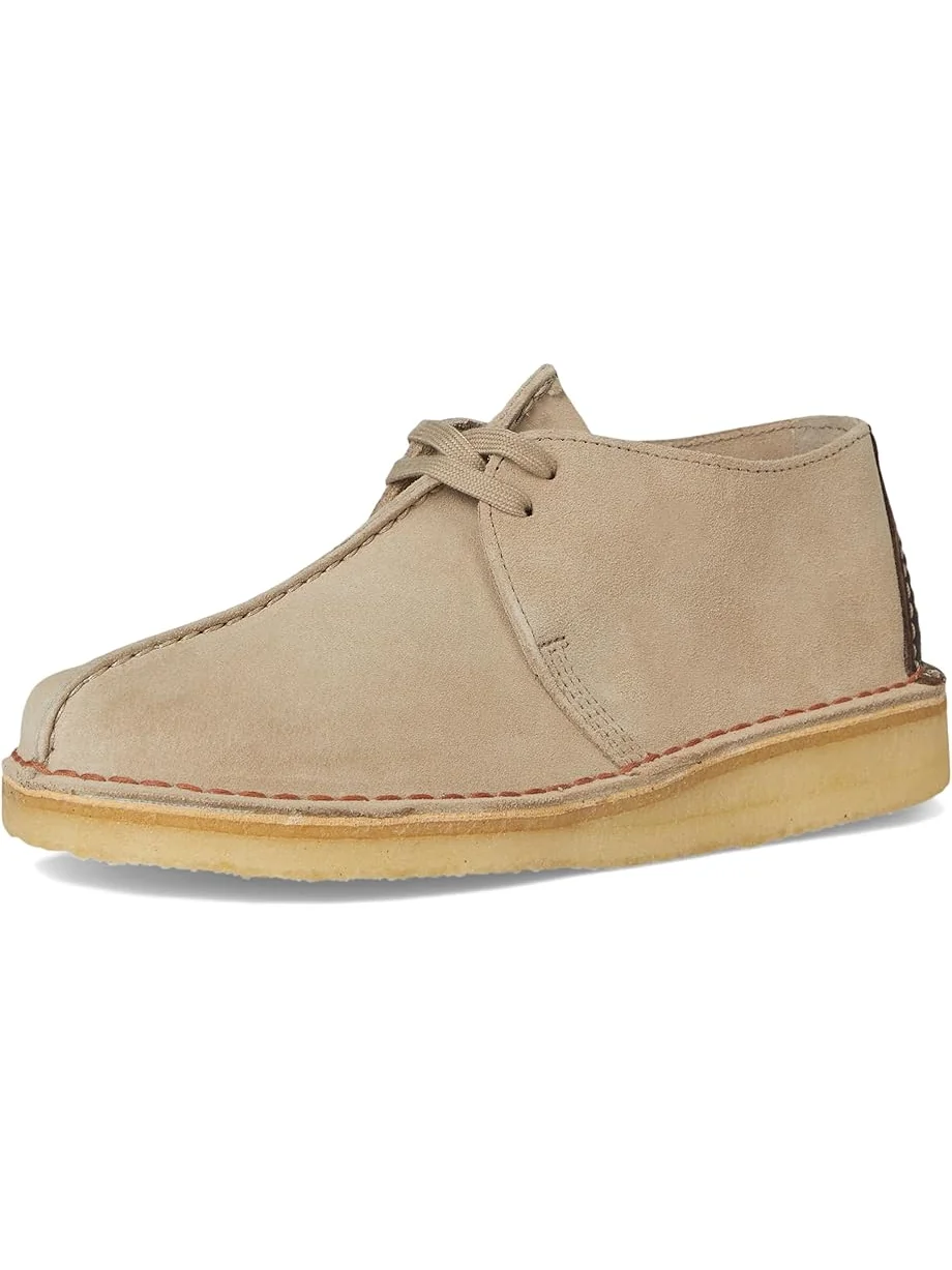Ботинки женские Clarks Desert Trek замшевые с центральным швом — изображение 7 из 7, бежевый
