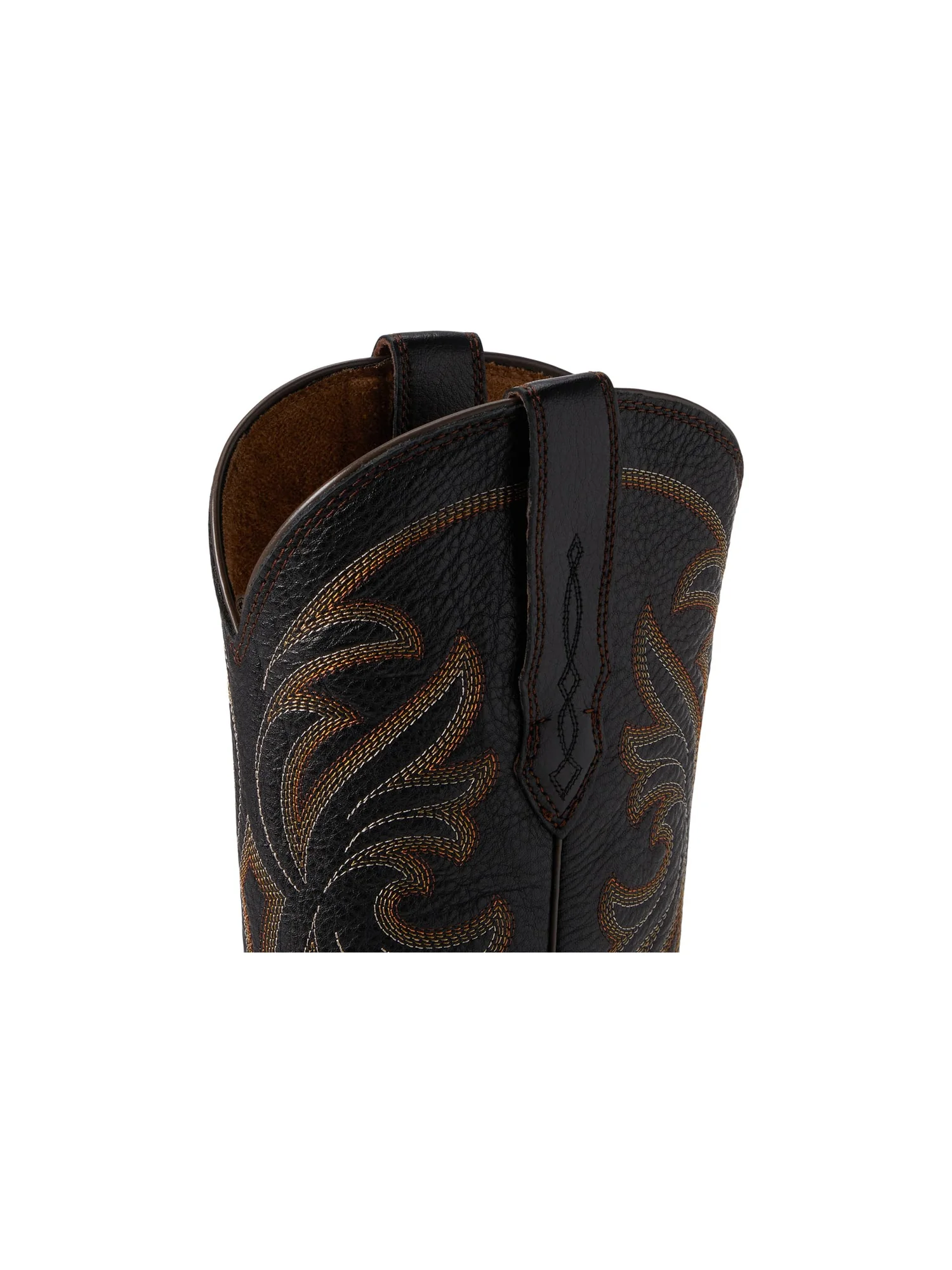 Сапоги женские Ariat Heritage J Toe Stretchfit ковбойский на каблуке — изображение 2 из 7, черный