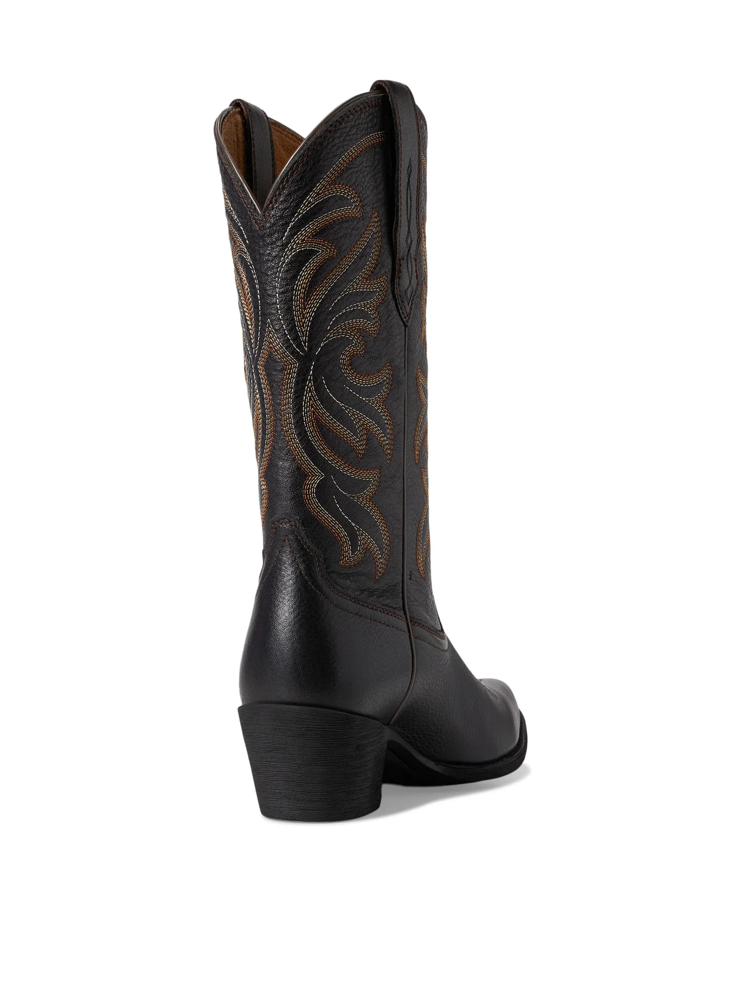 Сапоги женские Ariat Heritage J Toe Stretchfit ковбойский на каблуке — изображение 5 из 7, черный