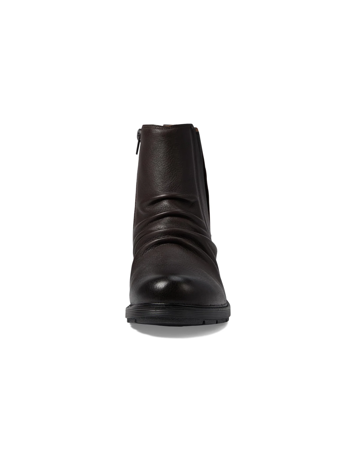 Ботинки женские Clarks Hearth Rose кожаные высокие — изображение 2 из 6, темно-коричневый