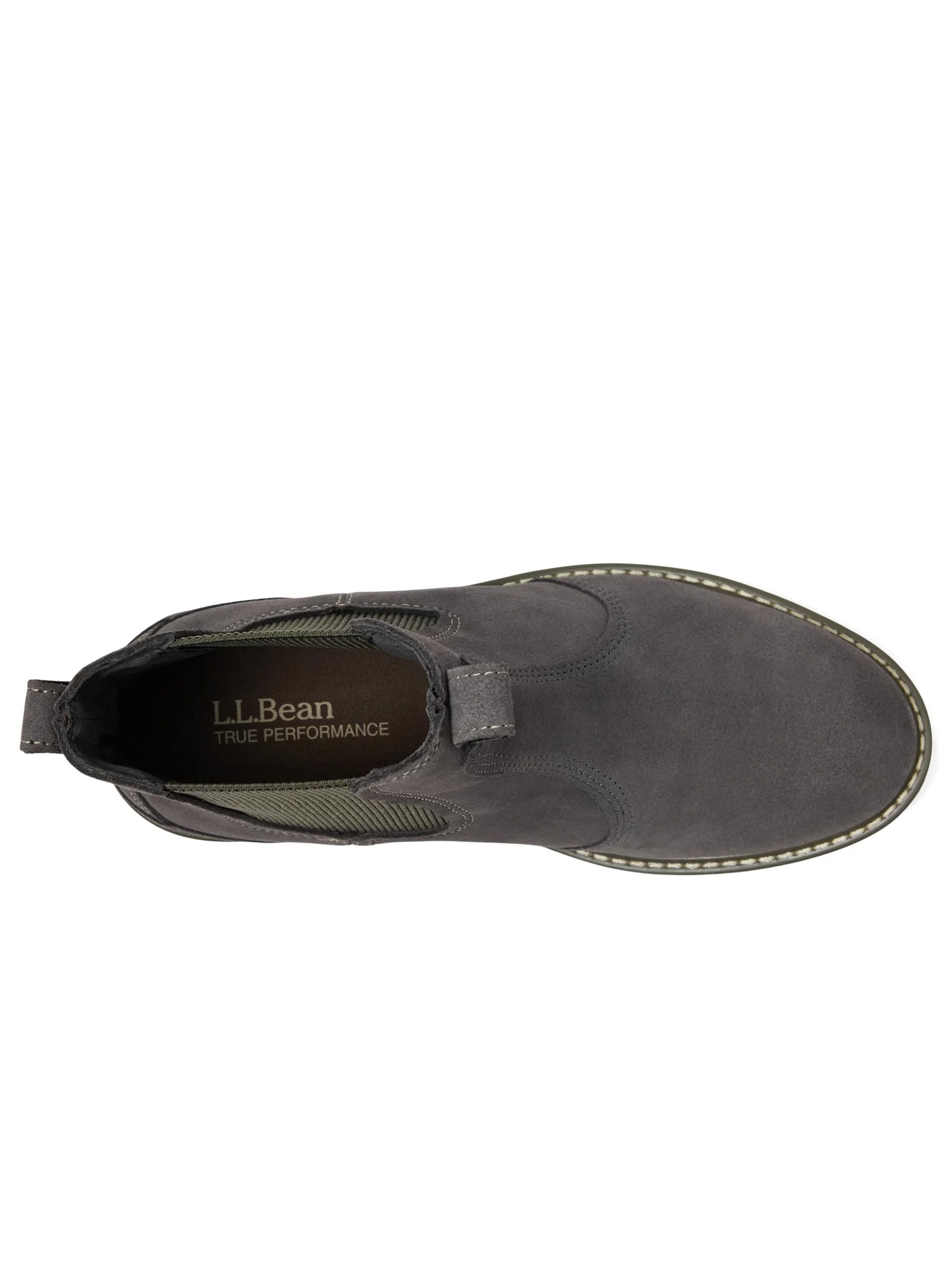 Ботинки L.L.Bean Stonington Chelsea Boot Suede — изображение 2 из 7, серый