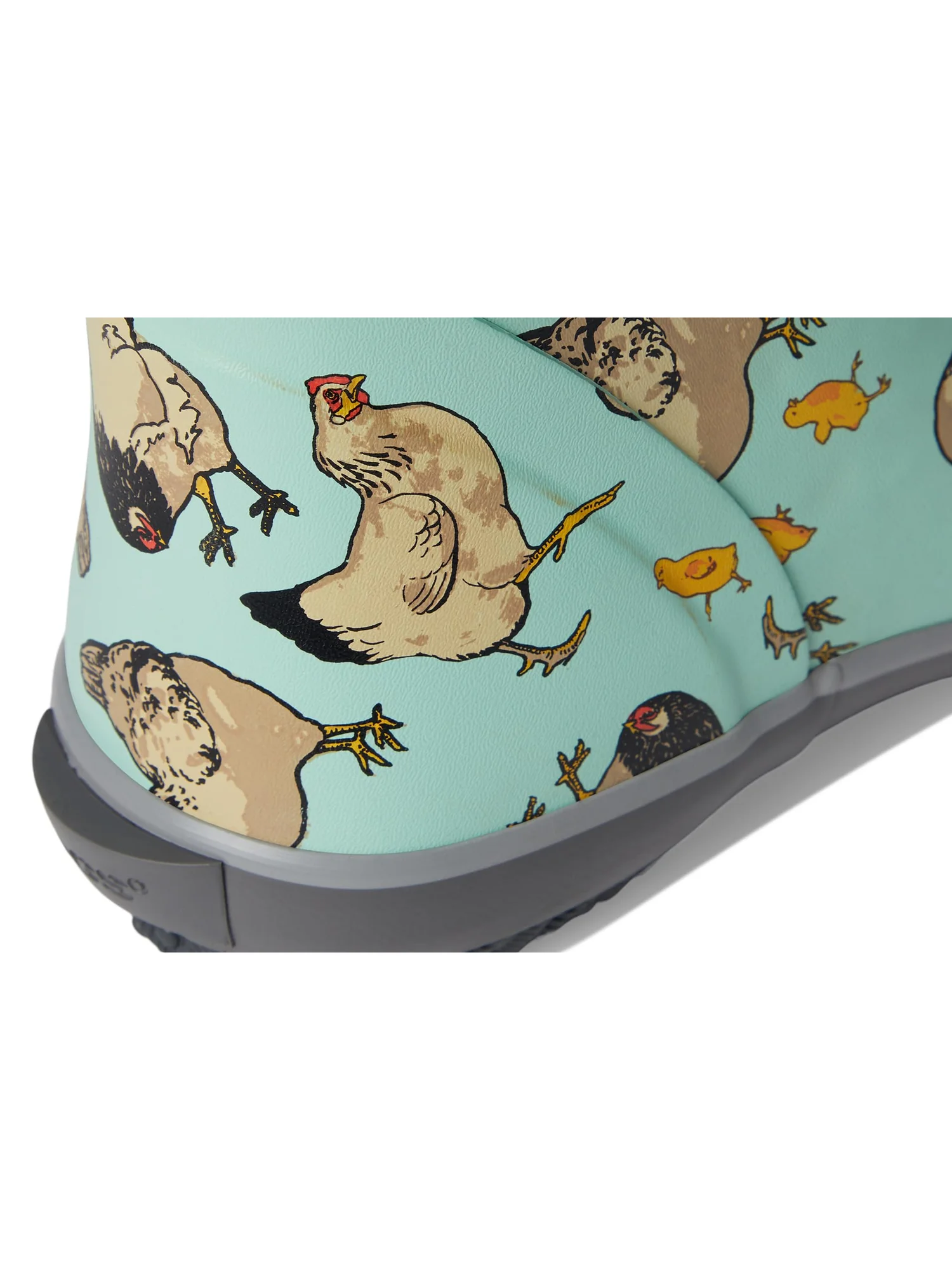 Ботинки Bogs Patch Ankle Chickens — изображение 6 из 7, голубой мульти
