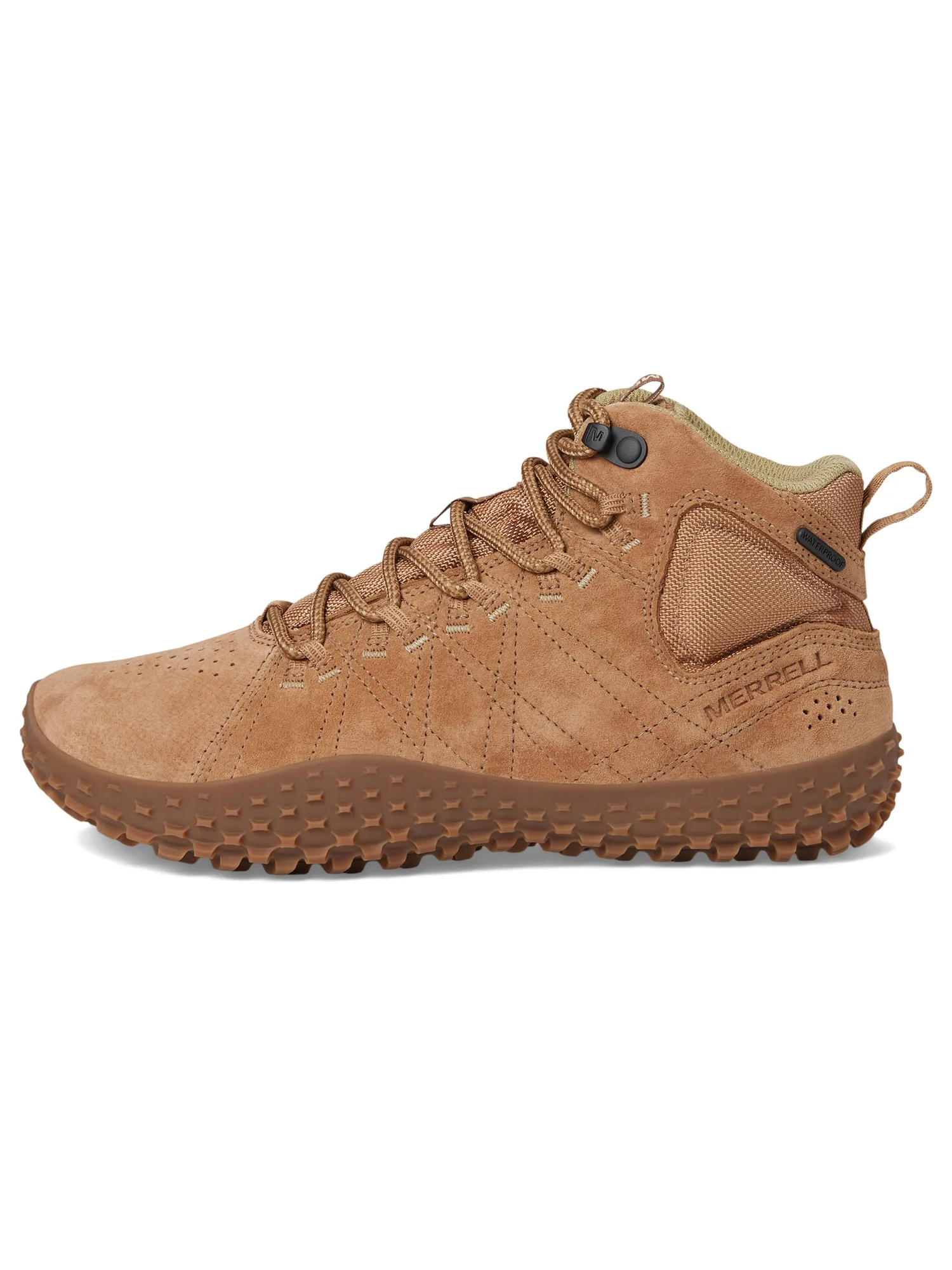Ботинки женские походные Merrell Wrapt из замши — изображение 4 из 7, коричневый