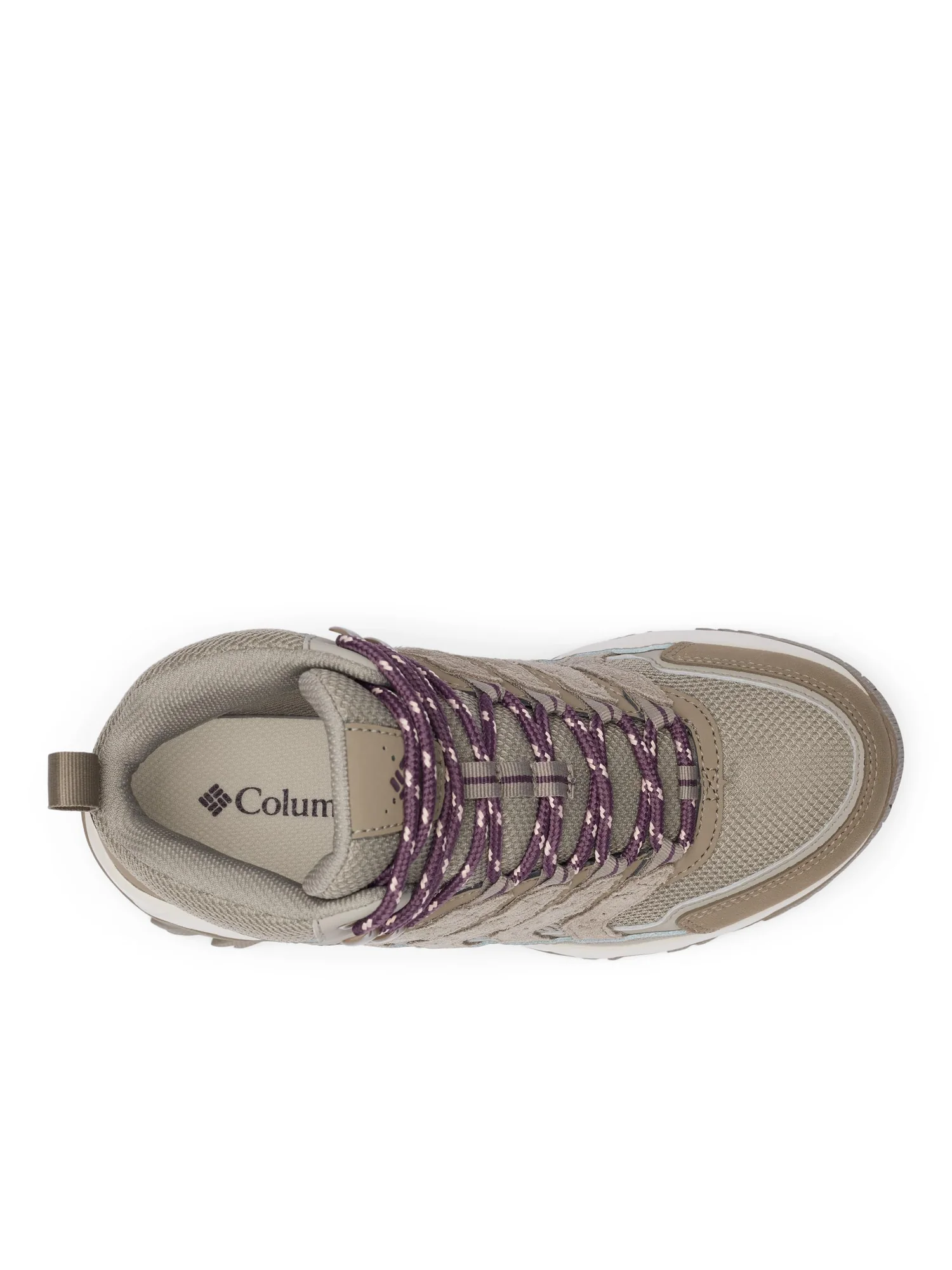 Женские ботинки Columbia Strata Trail Mid водонепроницаемые спортивные — изображение 2 из 7, бежевый