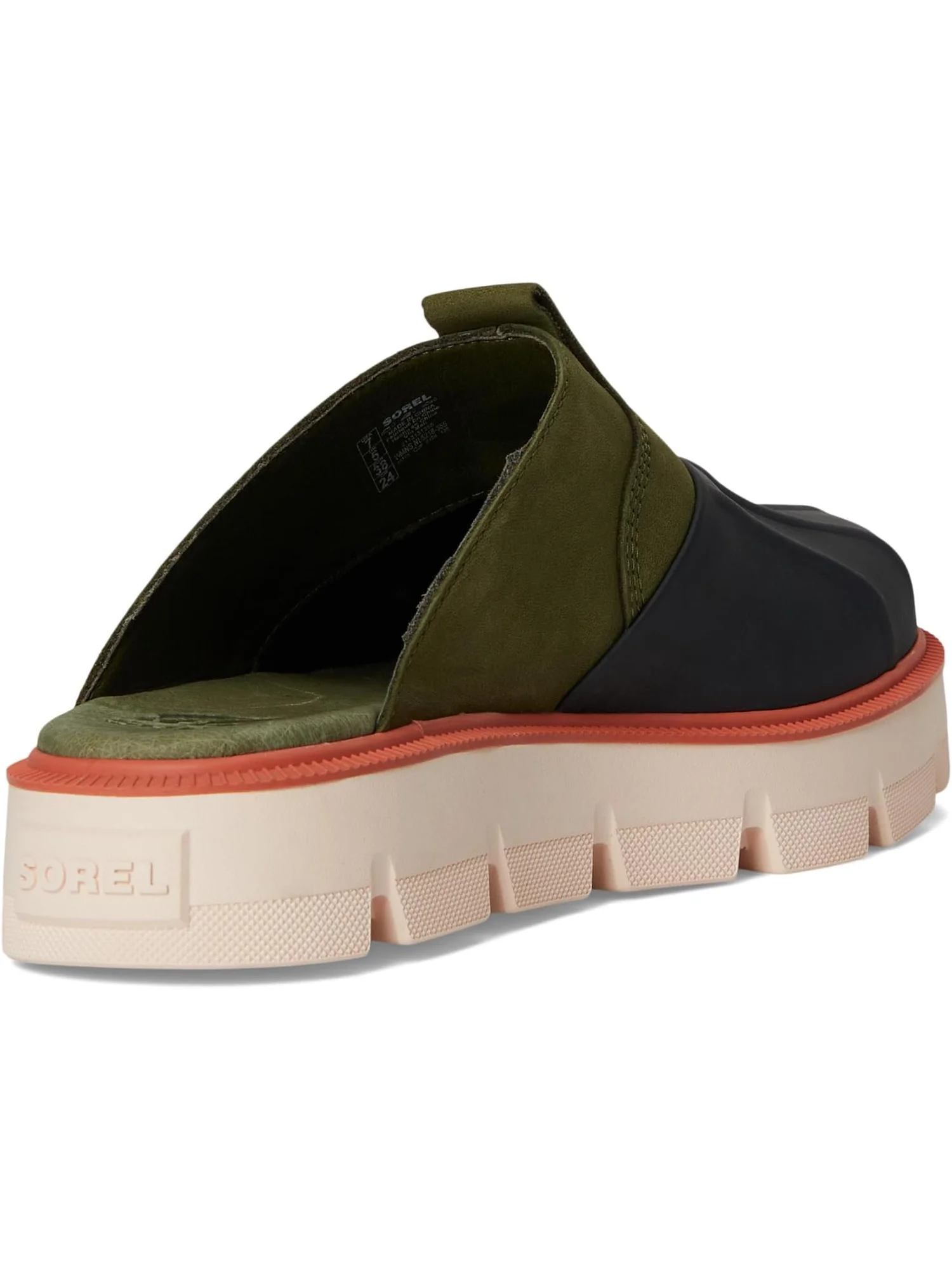 Тапочки SOREL Rein Cb Clog — изображение 5 из 7, зеленый