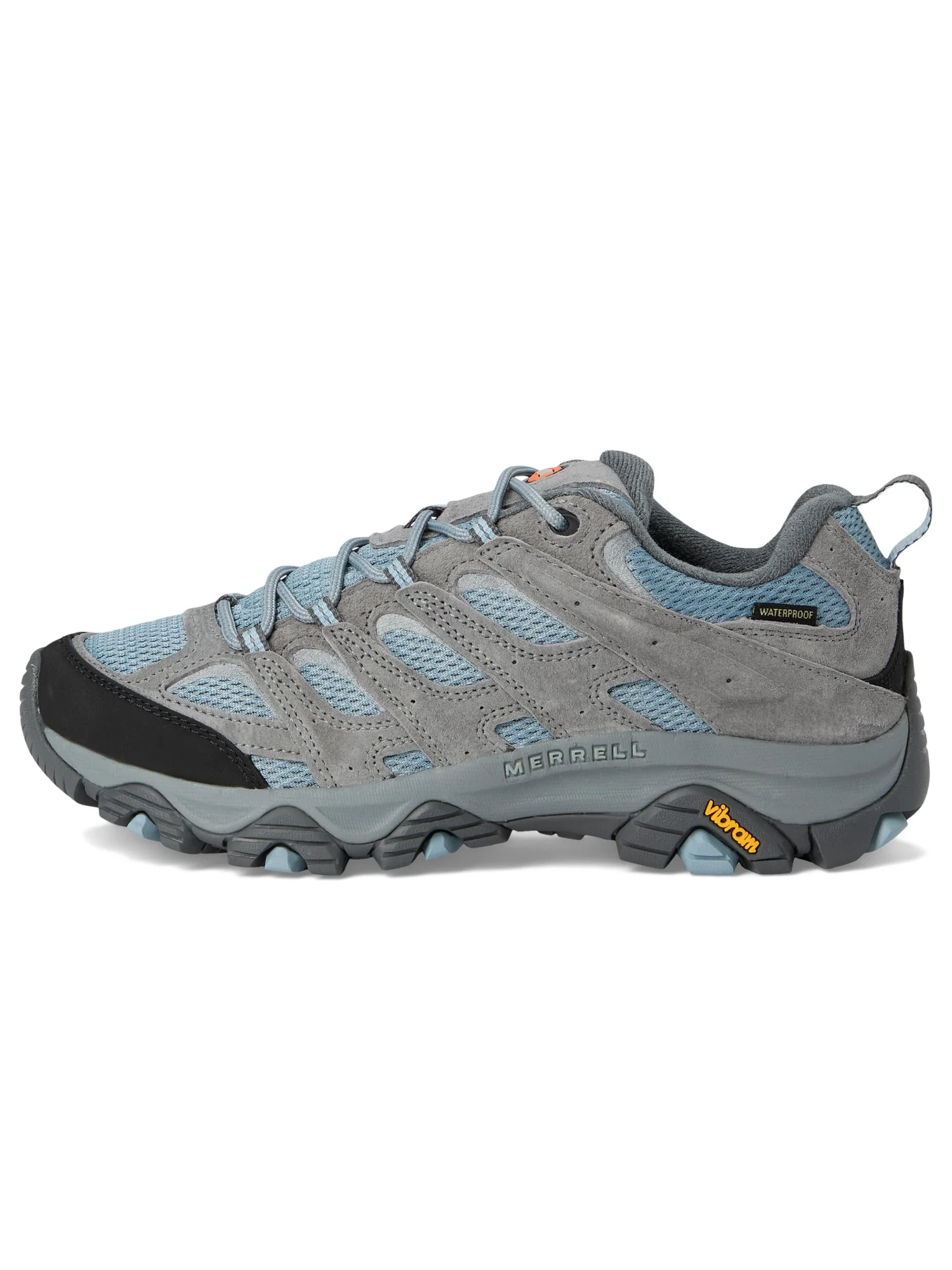 Ботинки женские Merrell Moab 3 водонепроницаемые комбинированные — изображение 4 из 7, серо-голубой