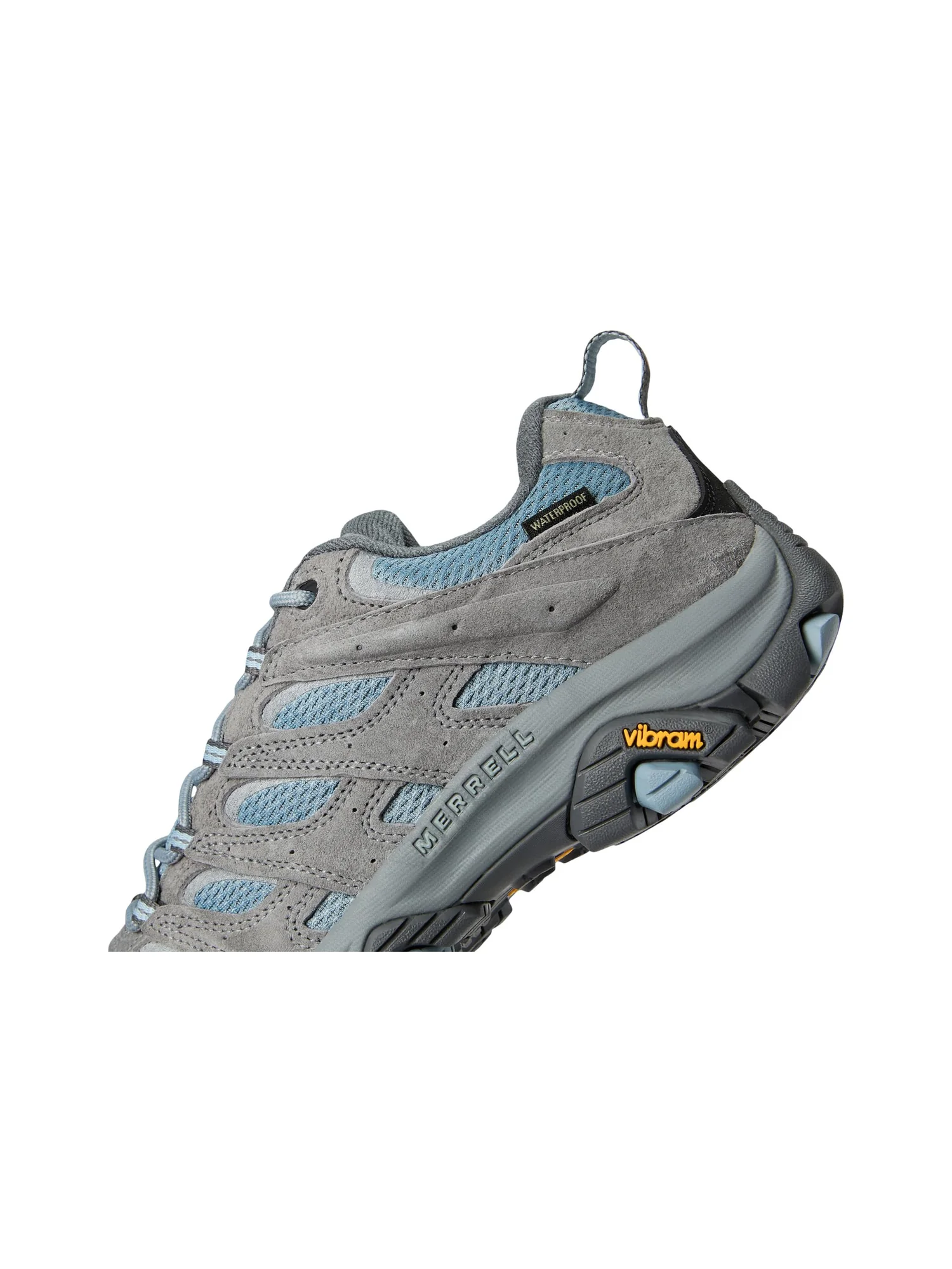 Ботинки женские Merrell Moab 3 водонепроницаемые комбинированные — изображение 6 из 7, серо-голубой