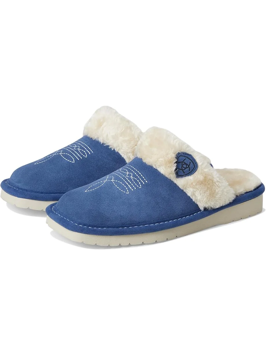 Женские тапочки Ariat Jackie Square Toe — изображение 1 из 7, джинсовый синий