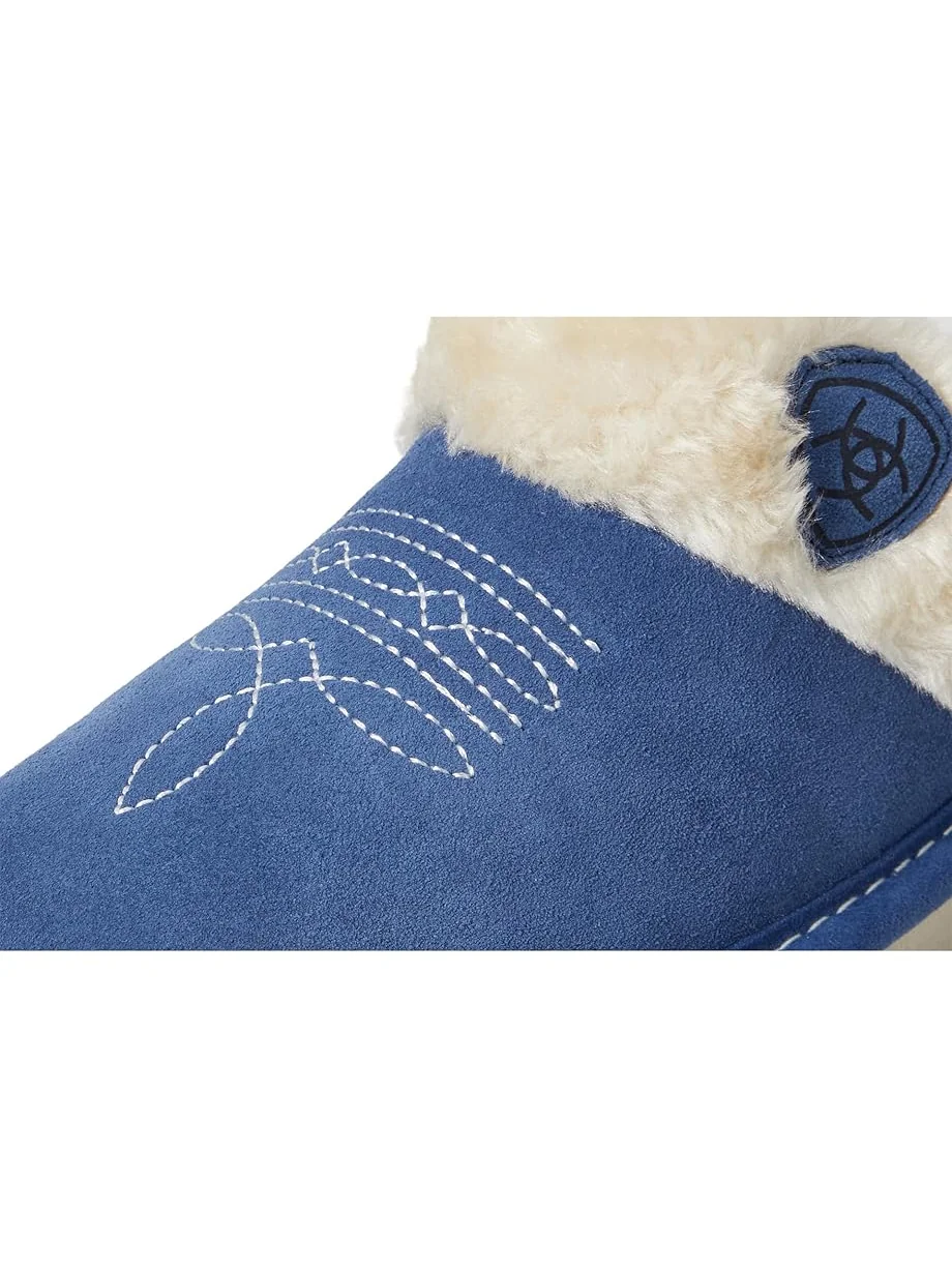 Женские тапочки Ariat Jackie Square Toe — изображение 6 из 7, джинсовый синий