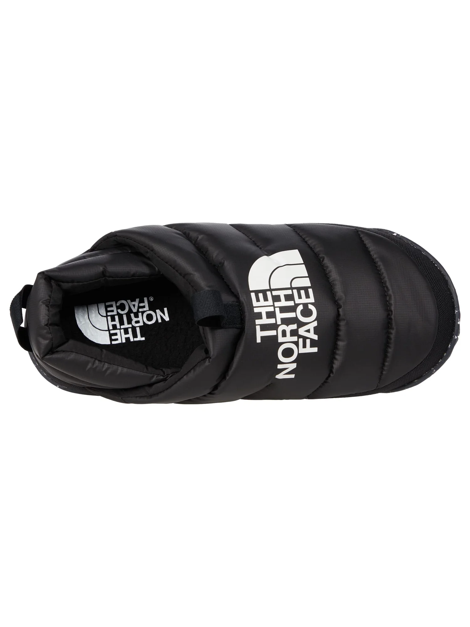 Тапочки The North Face Nuptse Mule — изображение 2 из 6, черный/белый