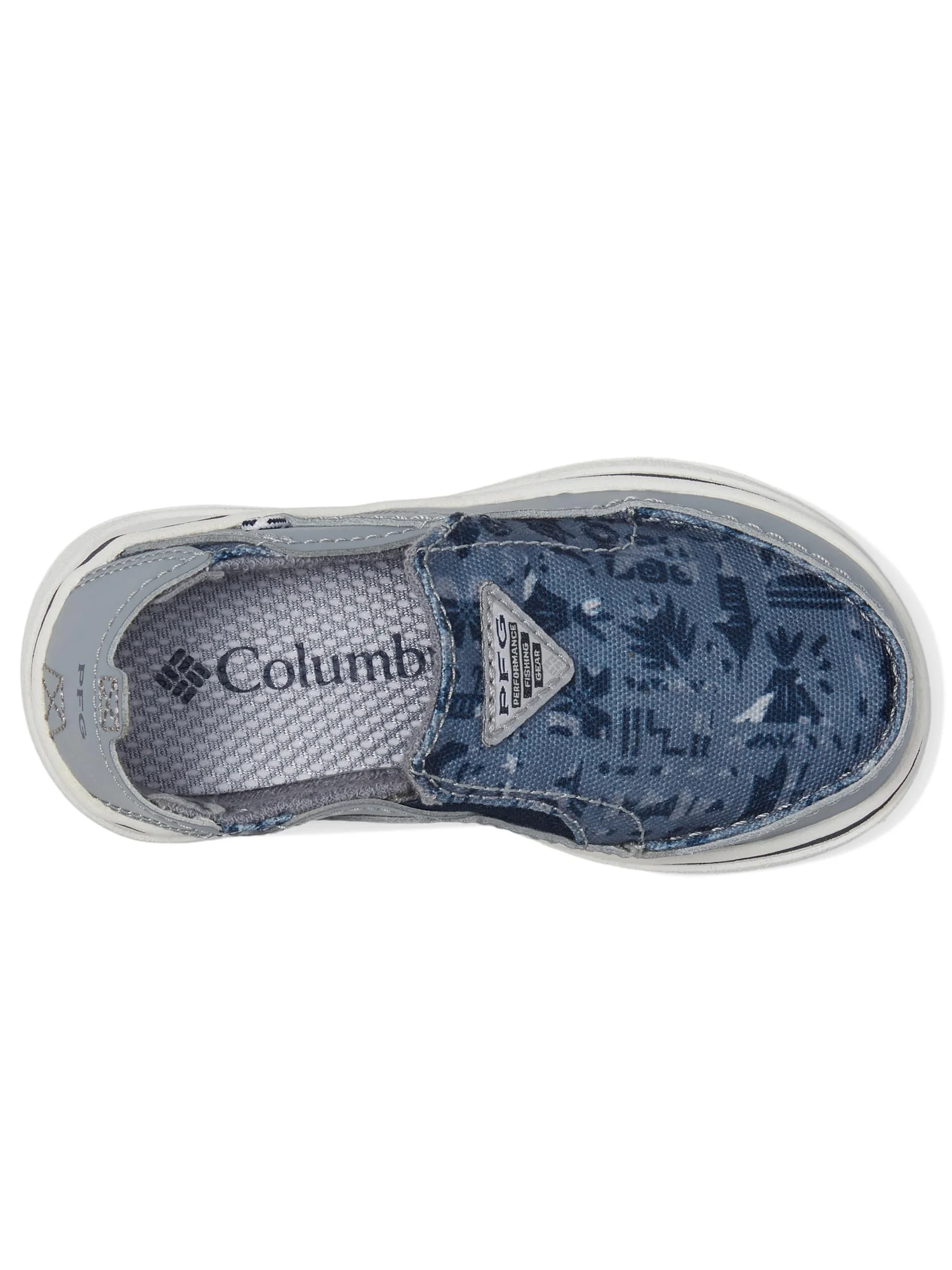 Туфли Columbia Kids Bahama PFG — изображение 2 из 6, серый/темно-синий
