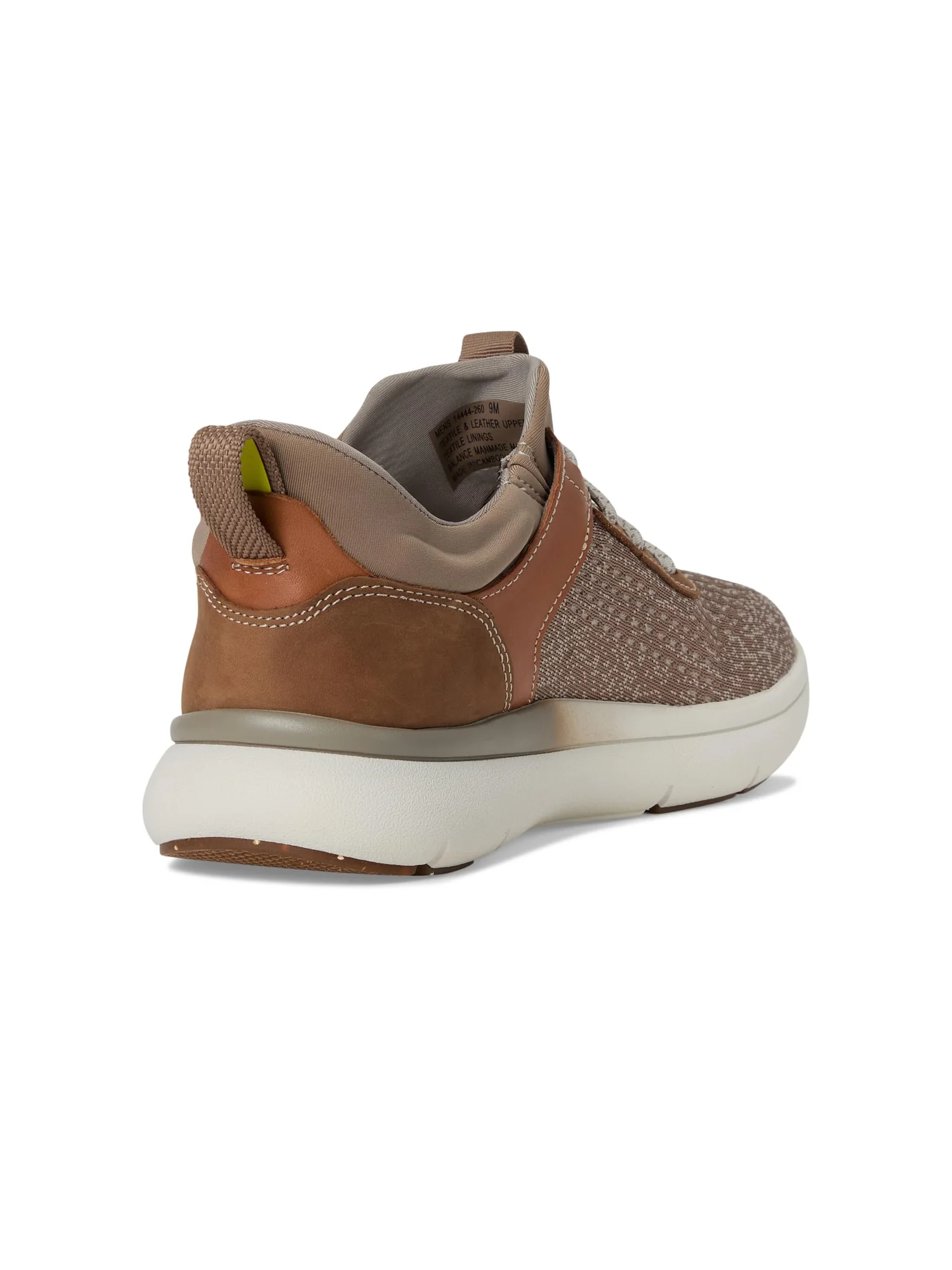 Туфли Florsheim Fleet Knit Elastic Lace Sneakers — изображение 5 из 7, серо-коричневый