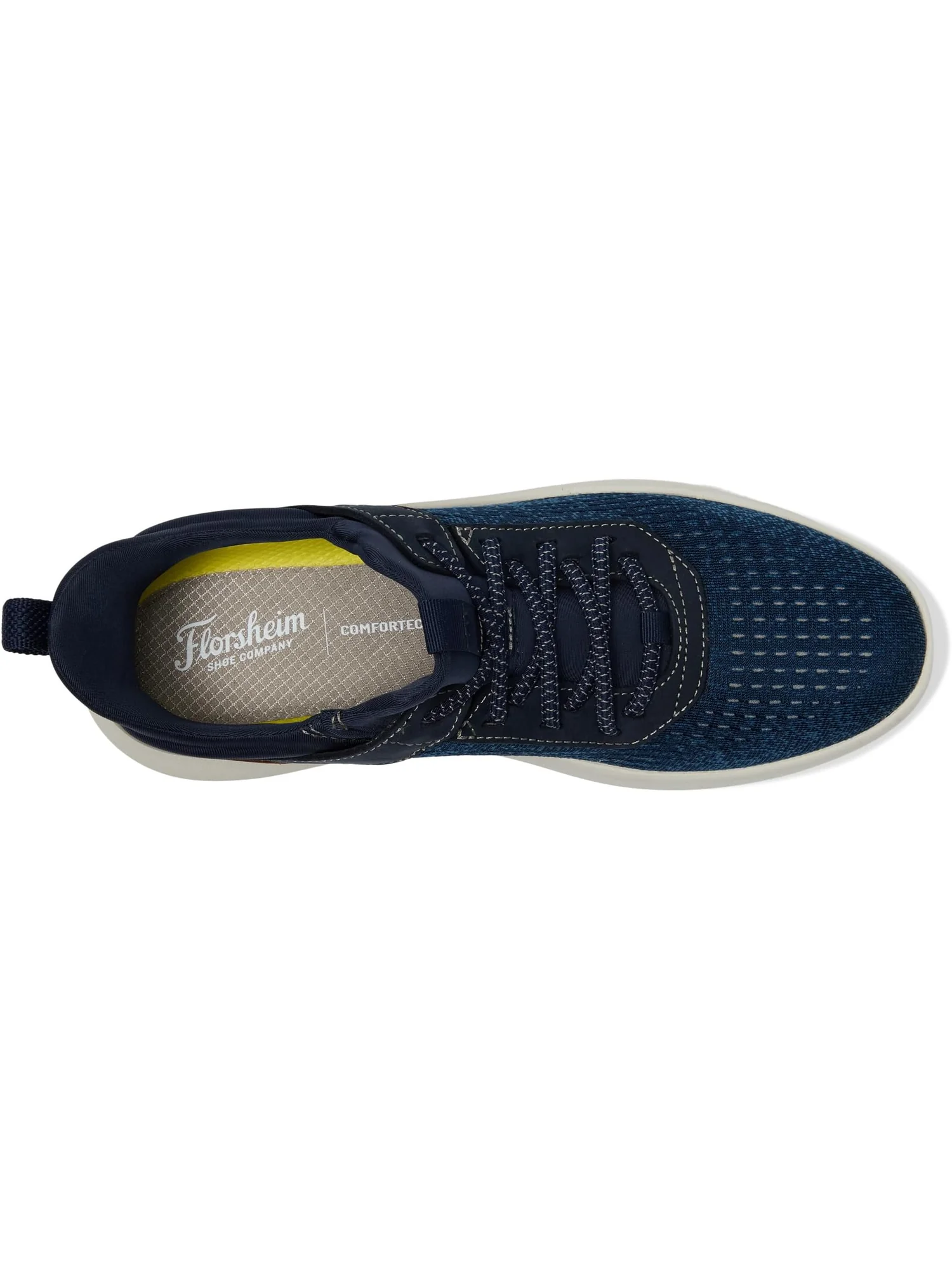 Кроссовки Florsheim Fleet Knit Elastic Lace Sneakers — изображение 2 из 7, темно-синий