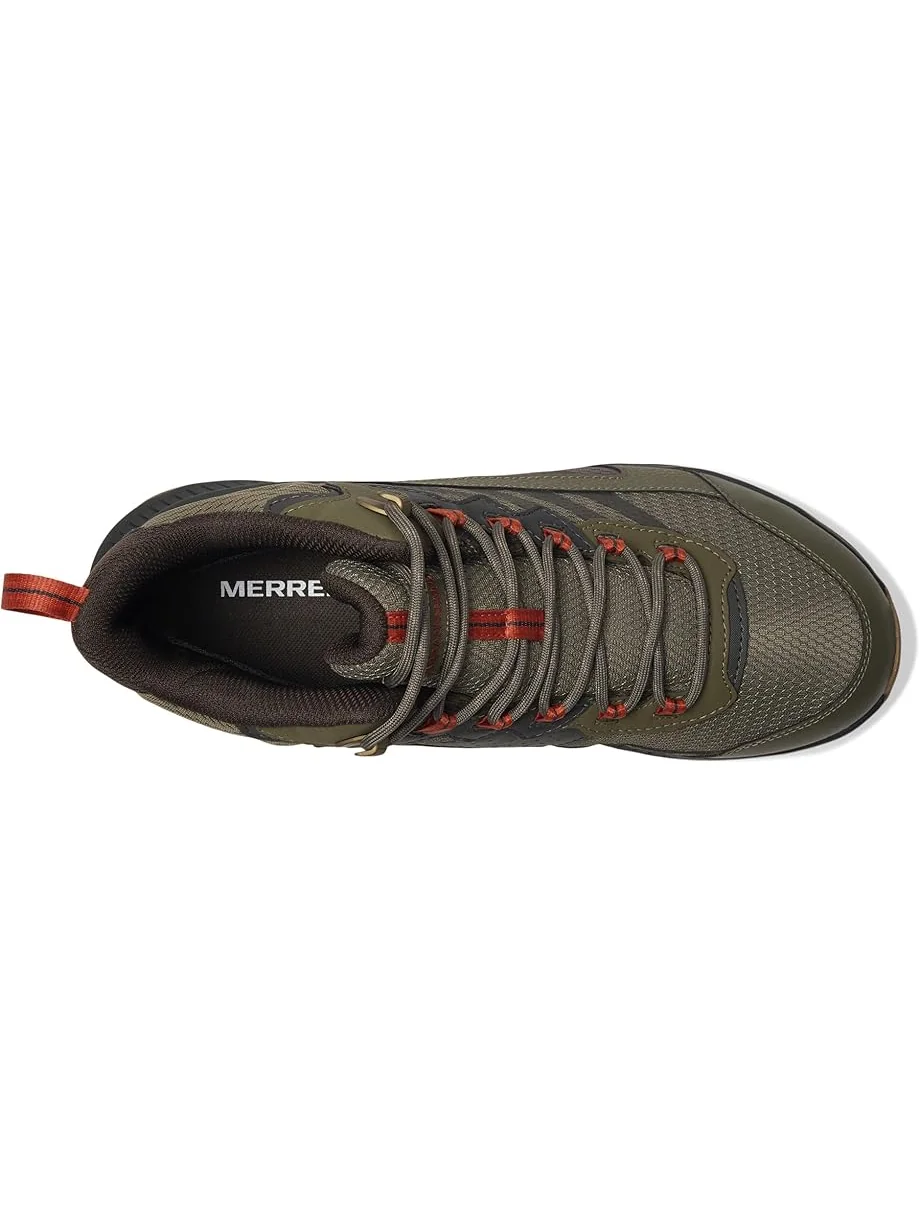 Ботинки Merrell Speed Strike 2 Mid Waterproof — изображение 2 из 7, оливковый