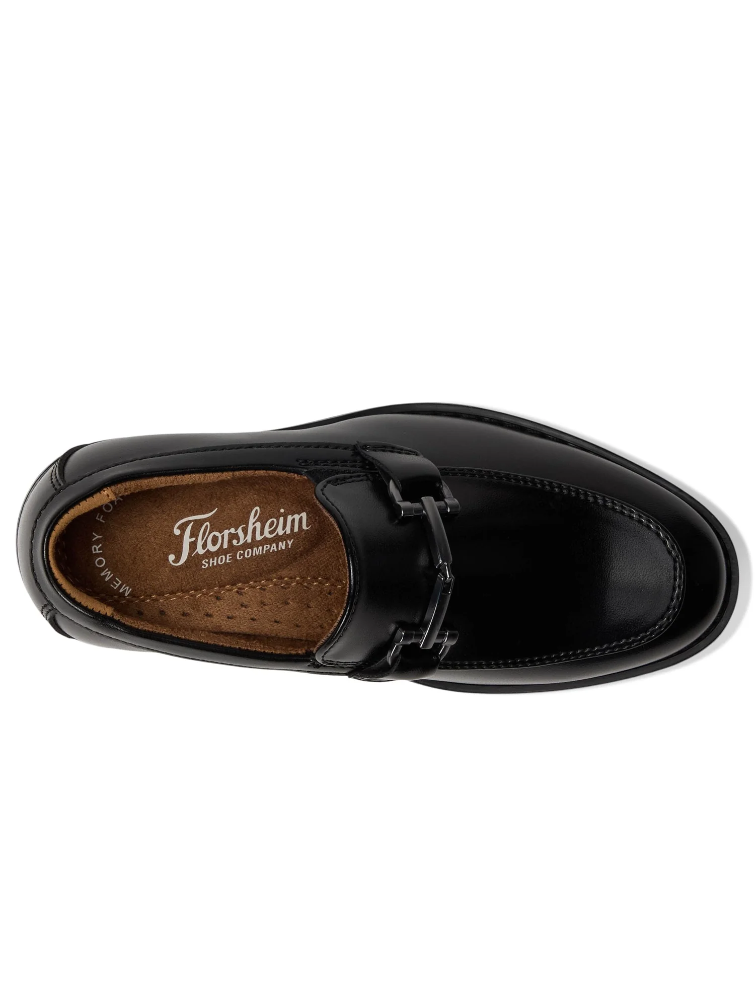 Туфли Florsheim Kids Rucci Moc Toe Bit Loafer Jr. — изображение 2 из 7, черный