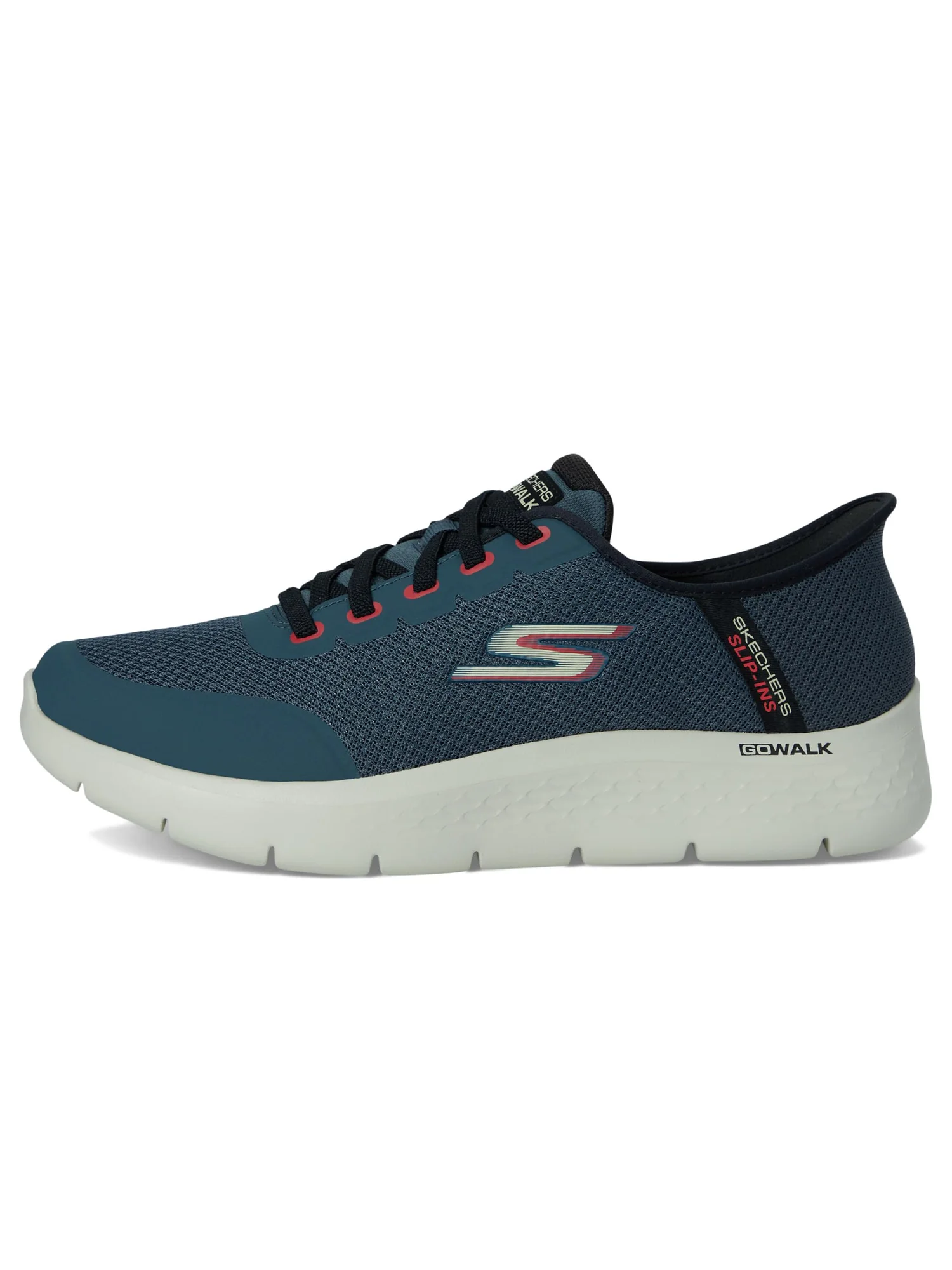 Туфли SKECHERS Performance Hands Free Slip-ins Go Walk Flex - Netro Sneaker — изображение 4 из 7, серый