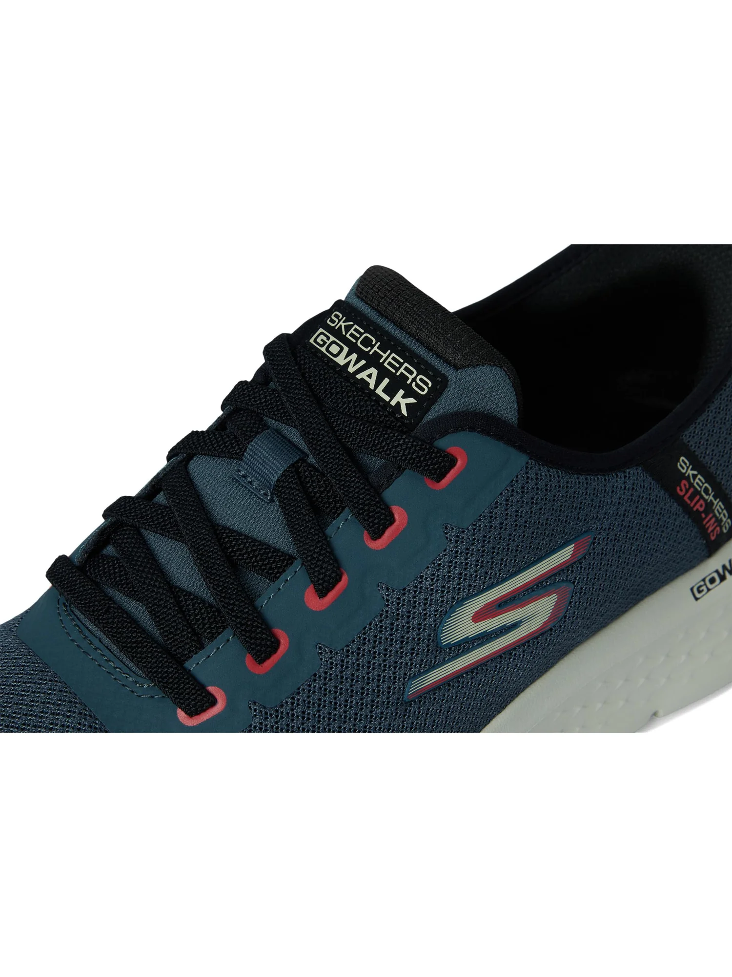 Туфли SKECHERS Performance Hands Free Slip-ins Go Walk Flex - Netro Sneaker — изображение 6 из 7, серый