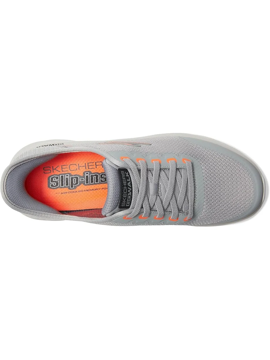 Кроссовки SKECHERS Performance Hands Free Slip-ins Go Walk Flex - Netro Sneaker — изображение 2 из 7, серый
