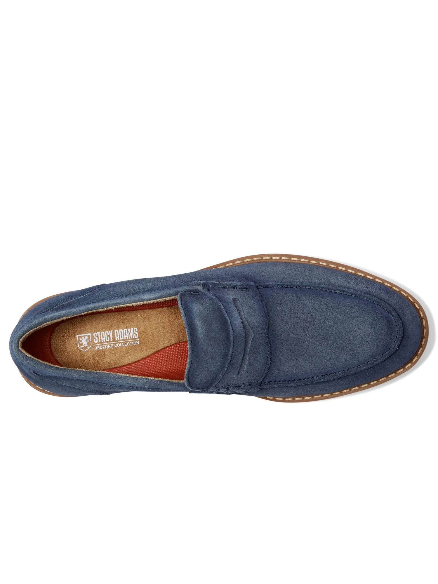Туфли Stacy Adams Hopkins Penny Slip-On — изображение 2 из 7, темно-синий