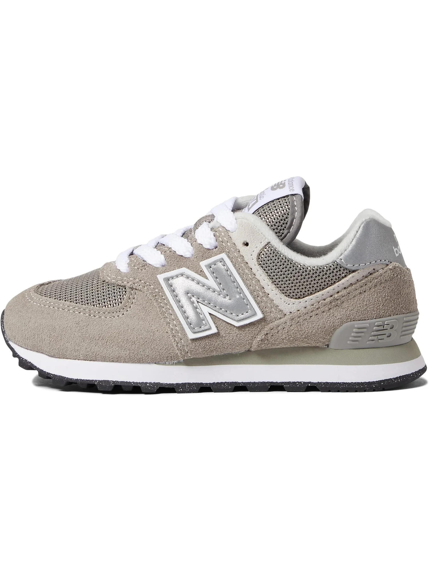 Кроссовки New Balance Kids 574 Core — изображение 4 из 6, серый/белый