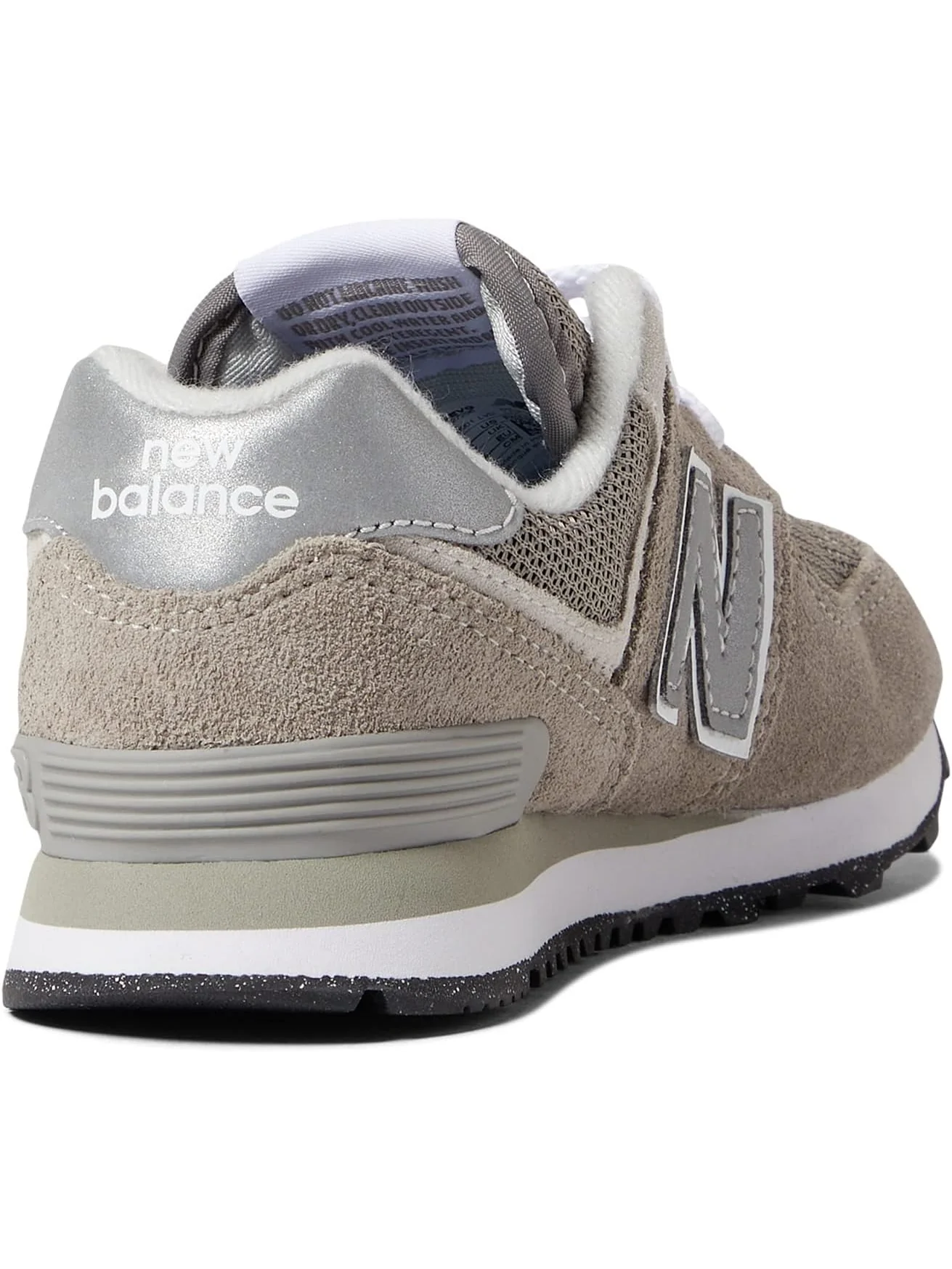 Кроссовки New Balance Kids 574 Core — изображение 5 из 6, серый/белый
