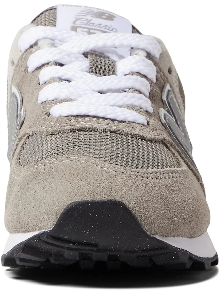 Кроссовки New Balance Kids 574 Core — изображение 6 из 6, серый/белый