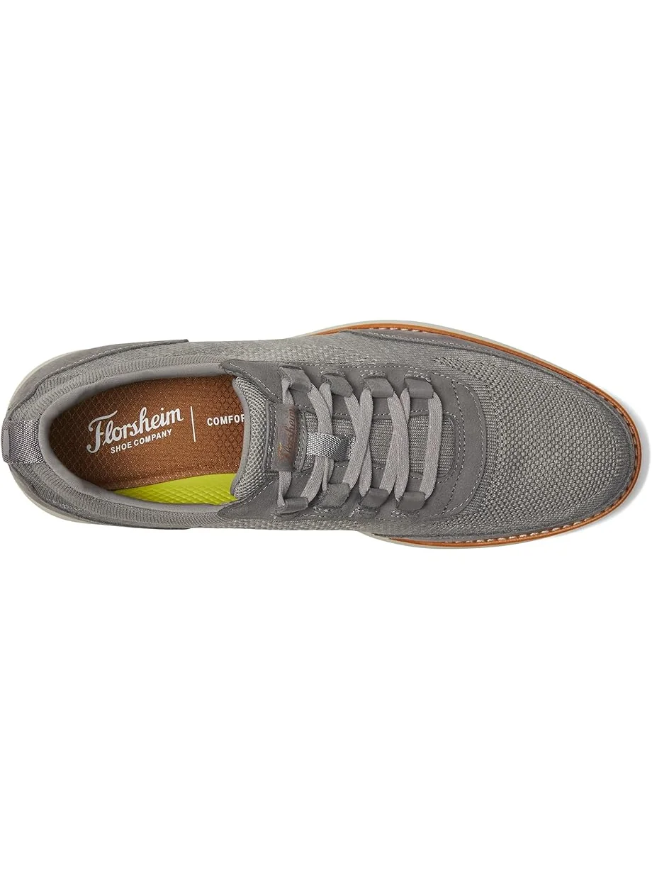 Кроссовки Florsheim Launch Knit Elastic Lace Moc Toe Slip-On — изображение 2 из 7, серый