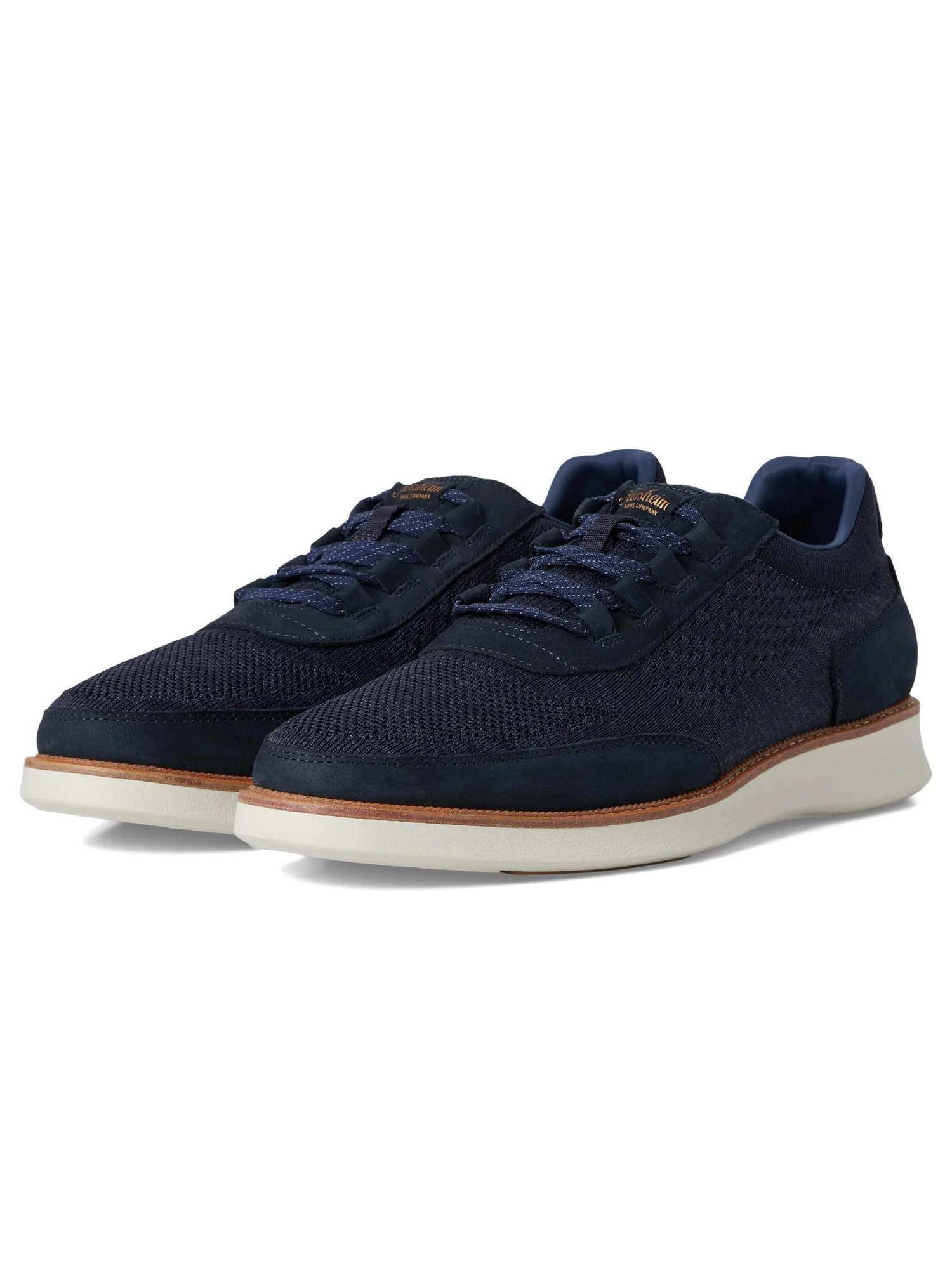 Туфли Florsheim Launch Knit Elastic Lace Moc Toe Slip-On — изображение 1 из 7, темно-синий