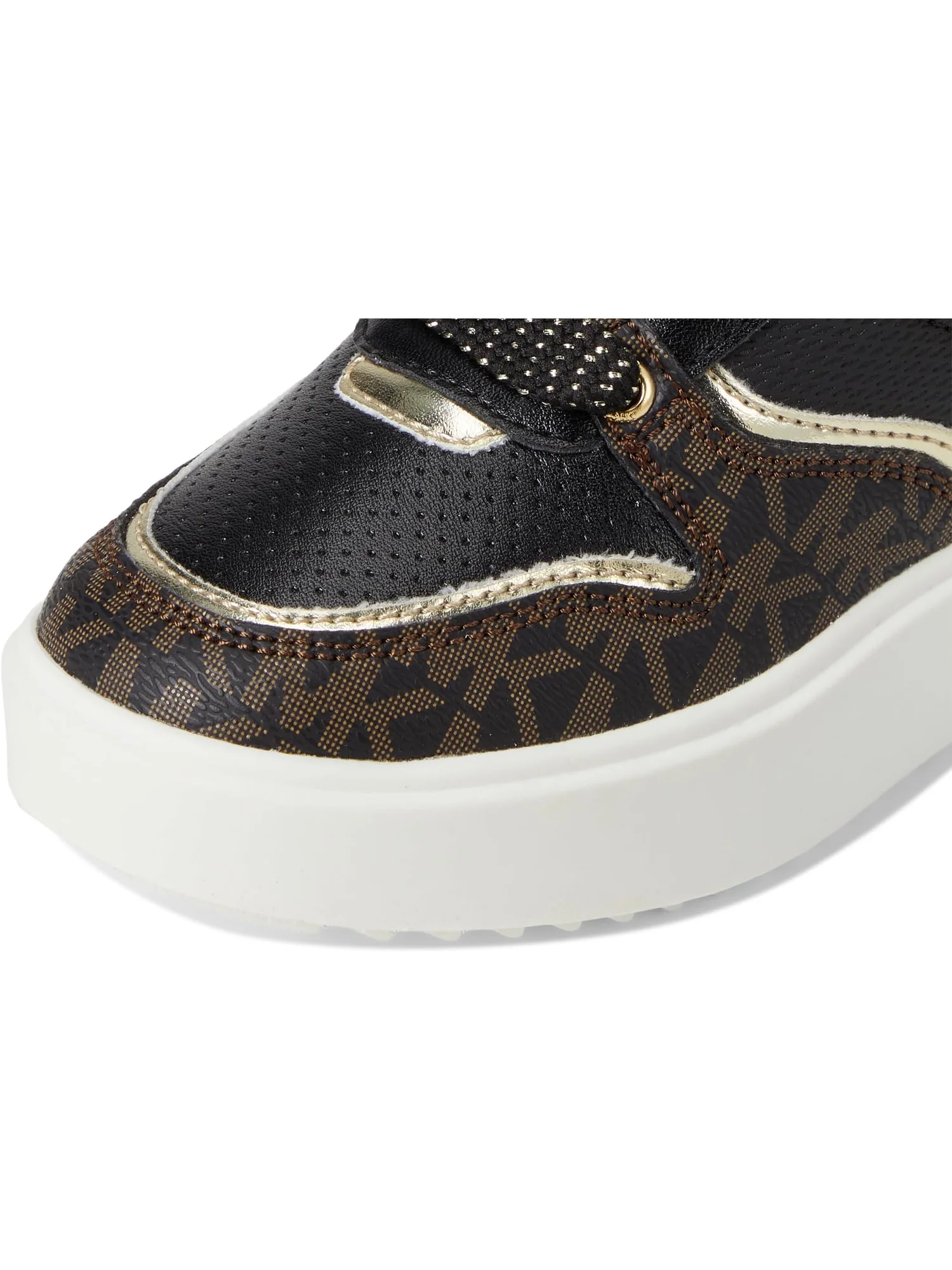 Кроссовки MICHAEL Michael Kors Kids Emmet Rumi — изображение 6 из 7, черный/коричневый