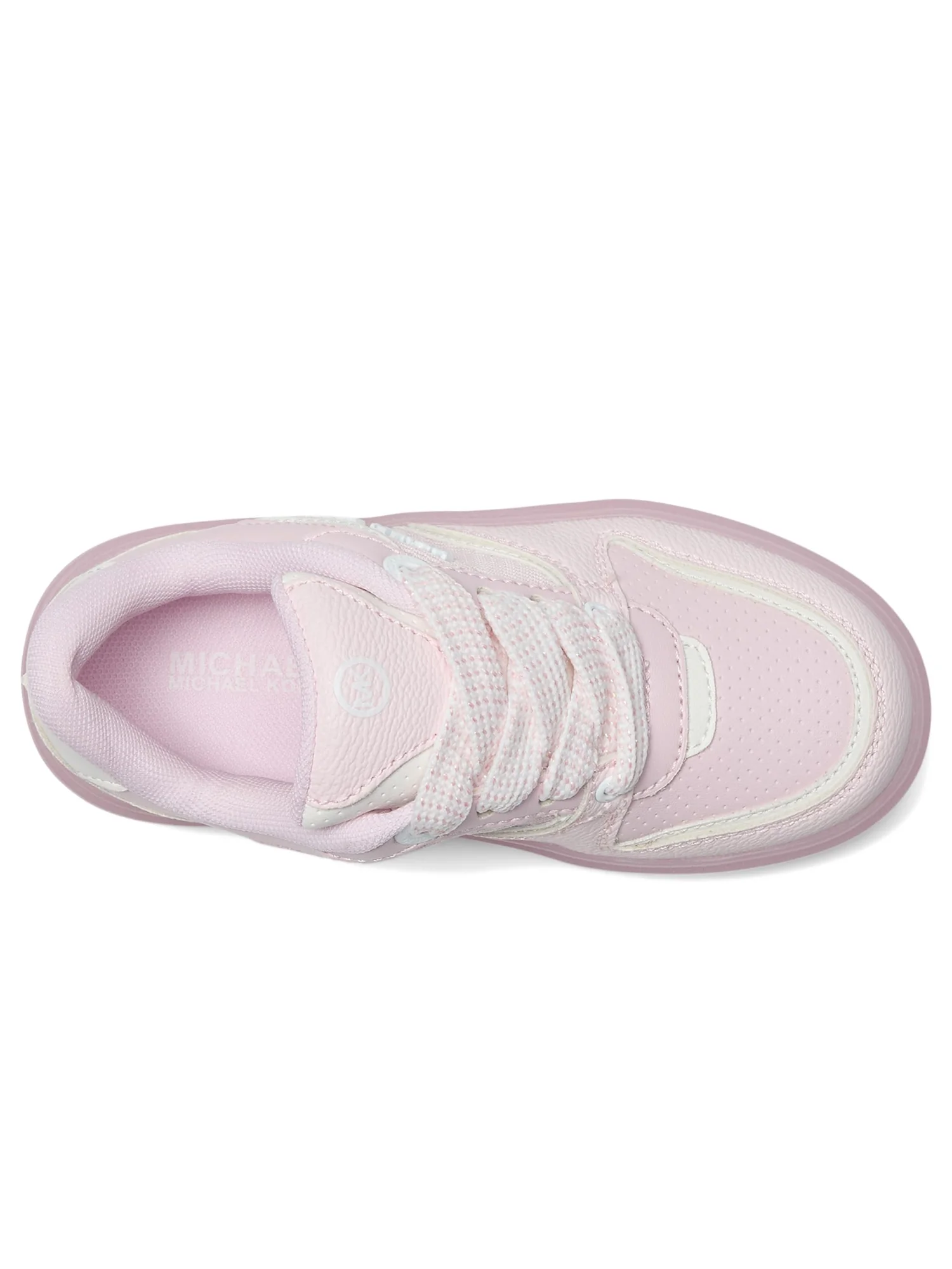 Туфли MICHAEL Michael Kors Kids Emmet Rumi — изображение 2 из 7, розовый/белый