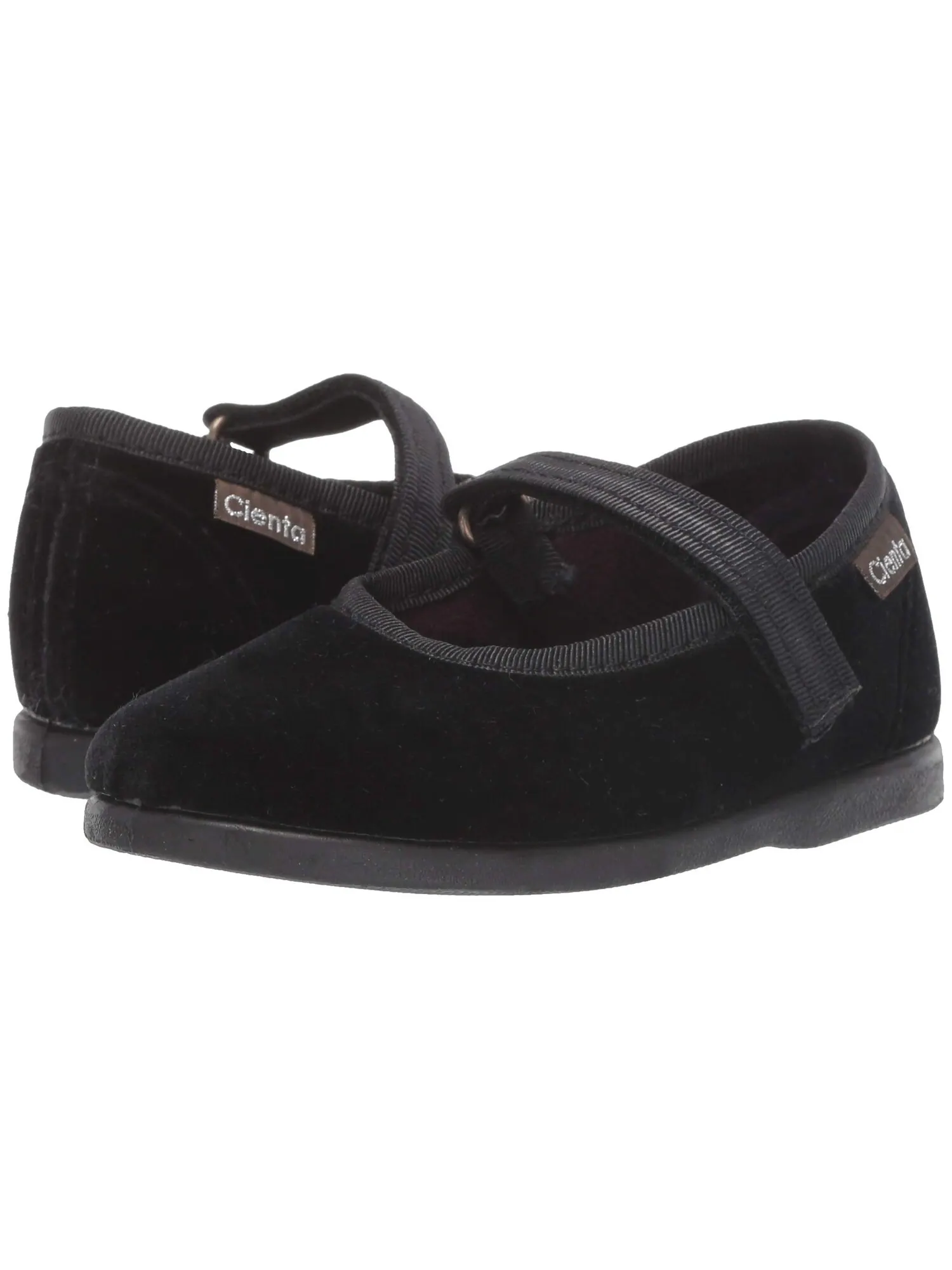 Обувь на низком каблуке Cienta Kids Shoes 400075 (Infant/Toddler) — изображение 7 из 7, черный