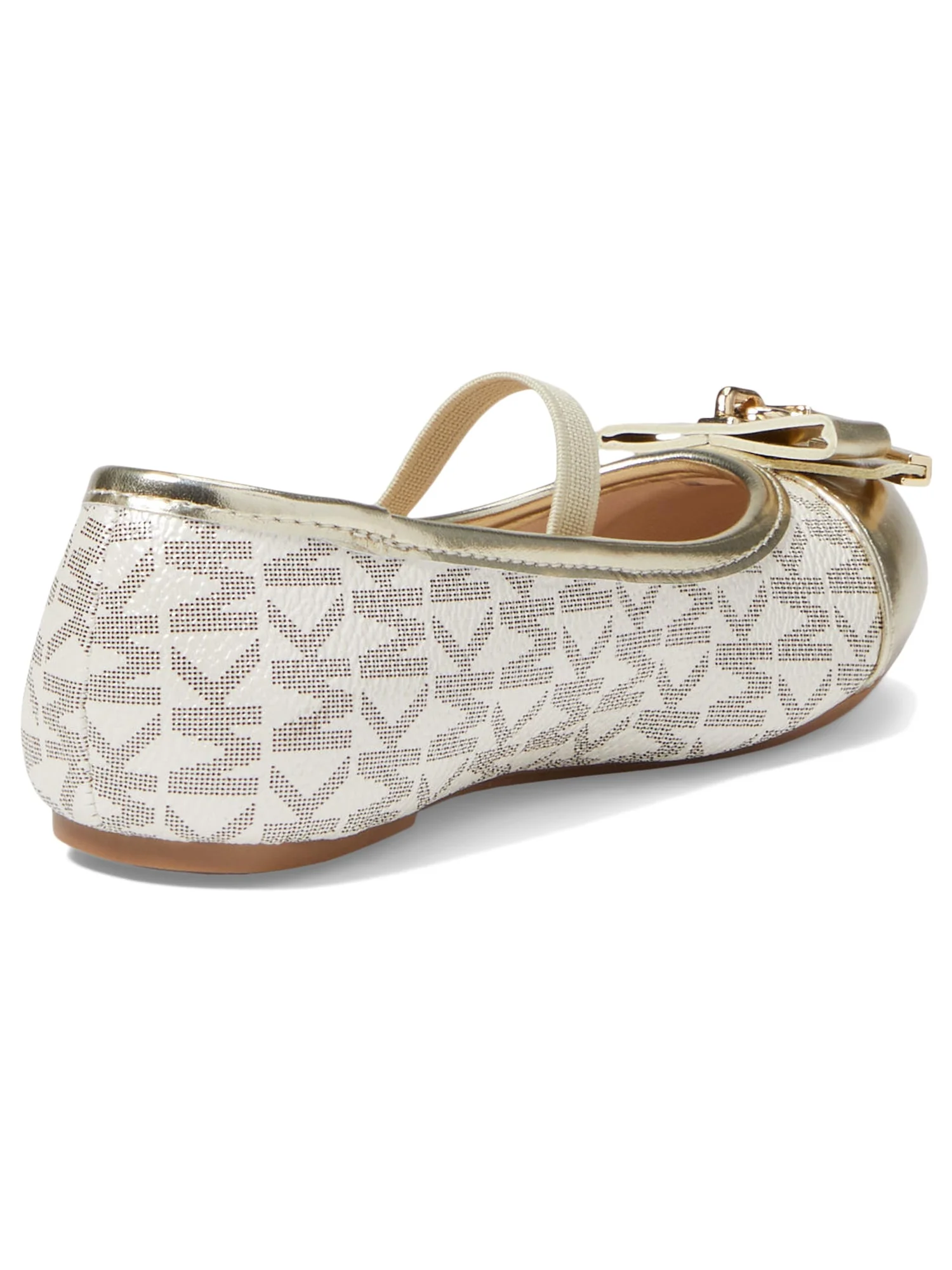 Туфли MICHAEL Michael Kors Kids Kenya Lock — изображение 5 из 5, бледный золотистый